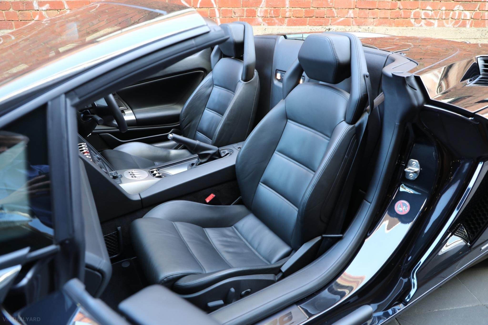 2011 Lamborghini Gallardo L140 LP560-4 Spyder 2dr E-Gear 6sp AWD 5.2i 