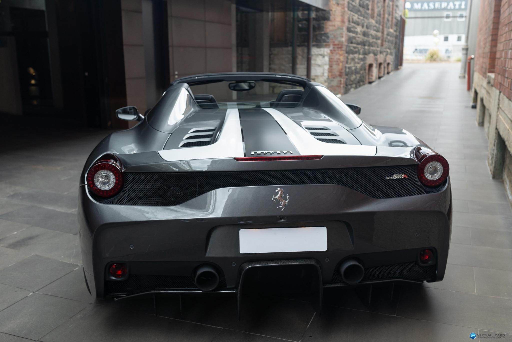 2015 Ferrari 458 Speciale A Spider 2dr DCT 7sp 4.5i 