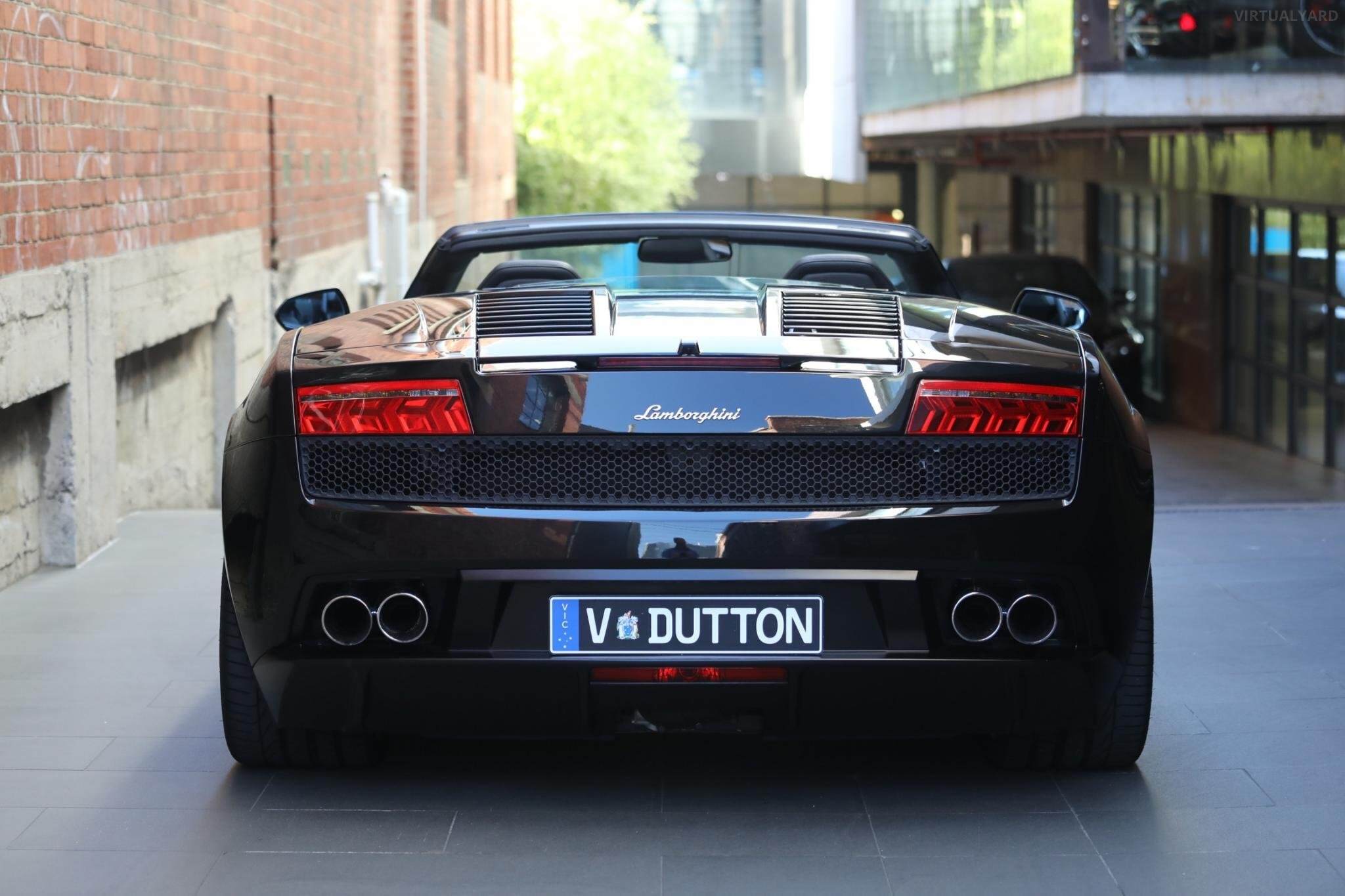 2011 Lamborghini Gallardo L140 LP560-4 Spyder 2dr E-Gear 6sp AWD 5.2i 