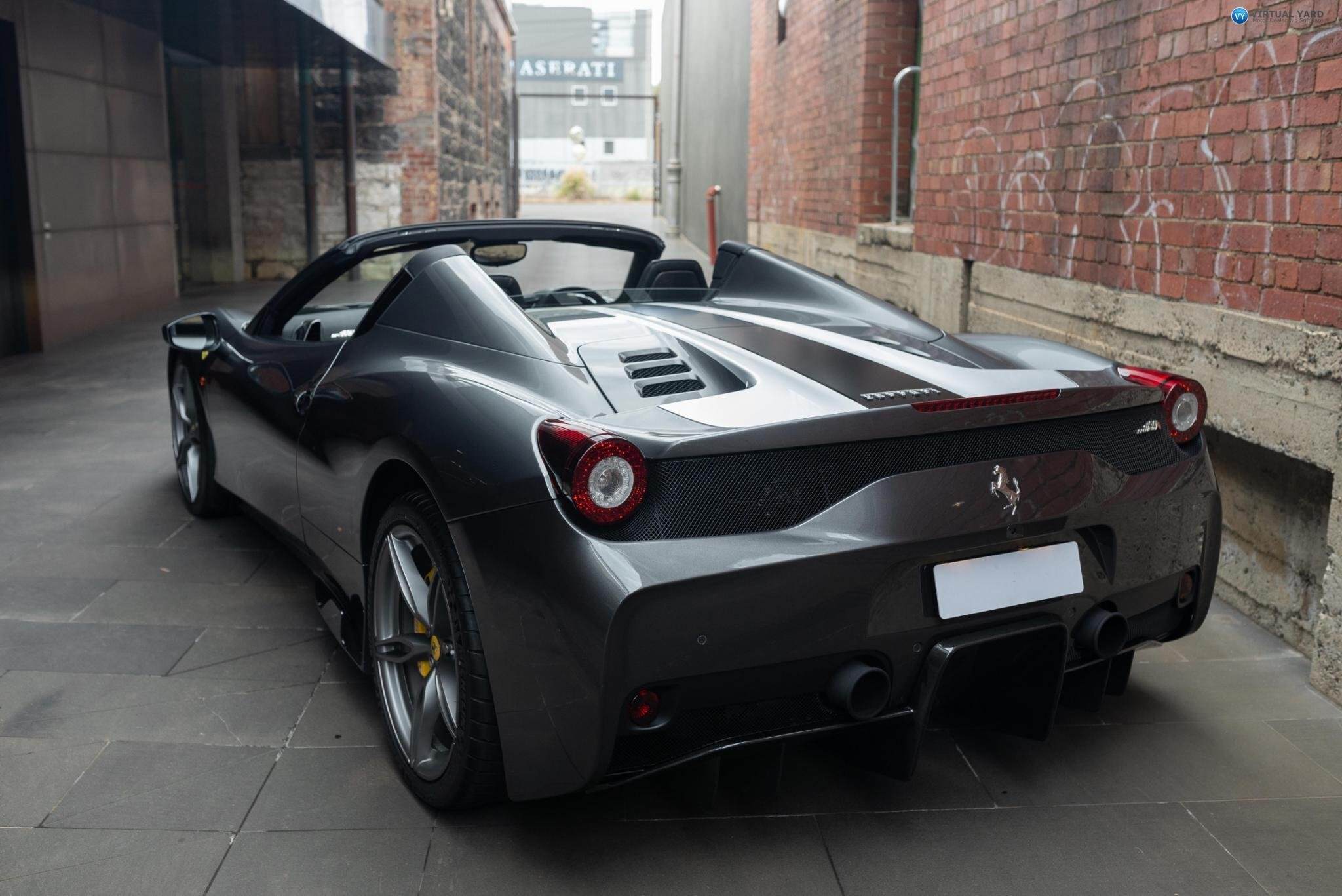 2015 Ferrari 458 Speciale A Spider 2dr DCT 7sp 4.5i 