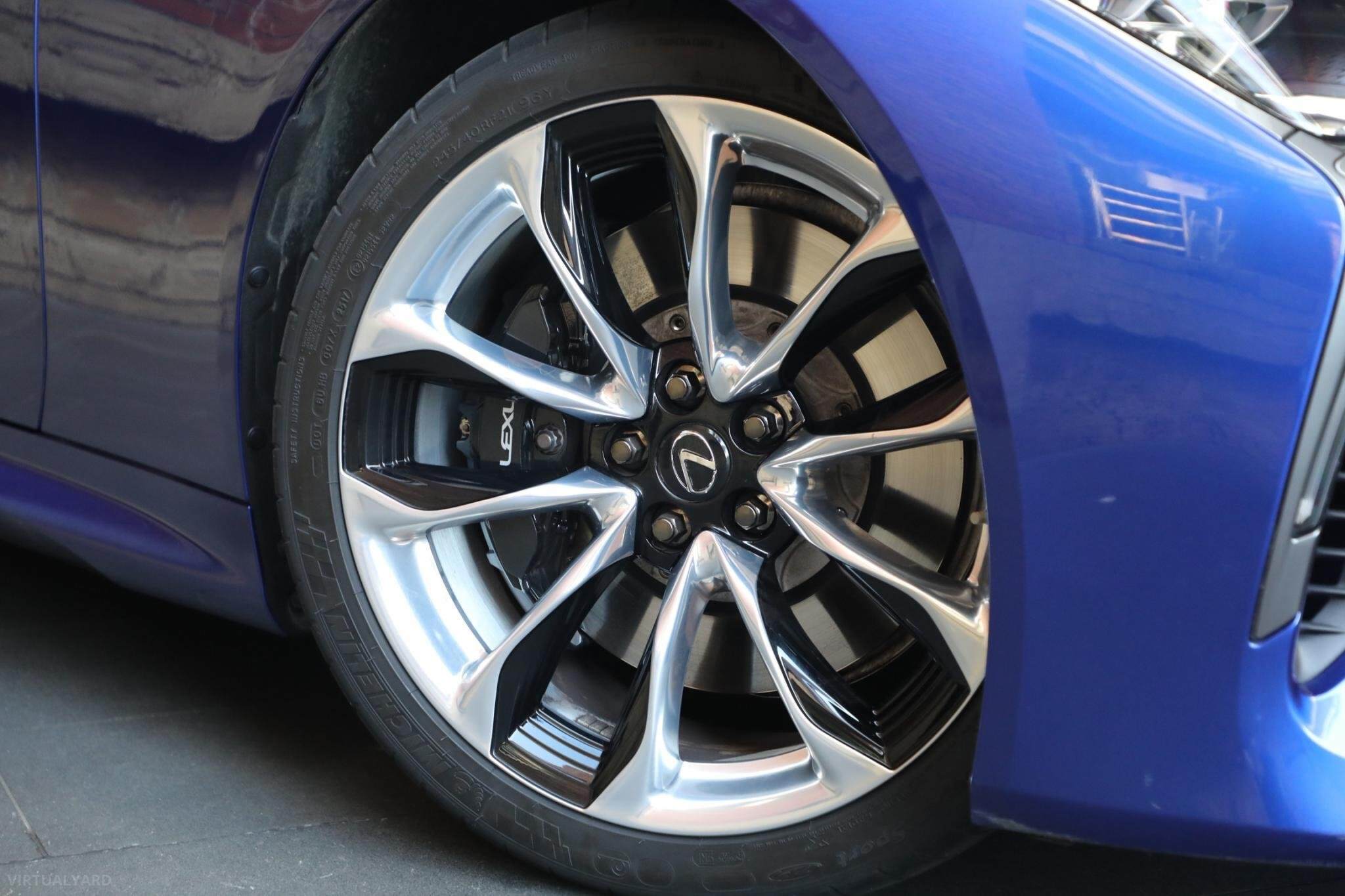 2018 Lexus LC URZ100R LC500 Morphic Blue Coupe 2dr Spts Auto 10sp, 5.0i 