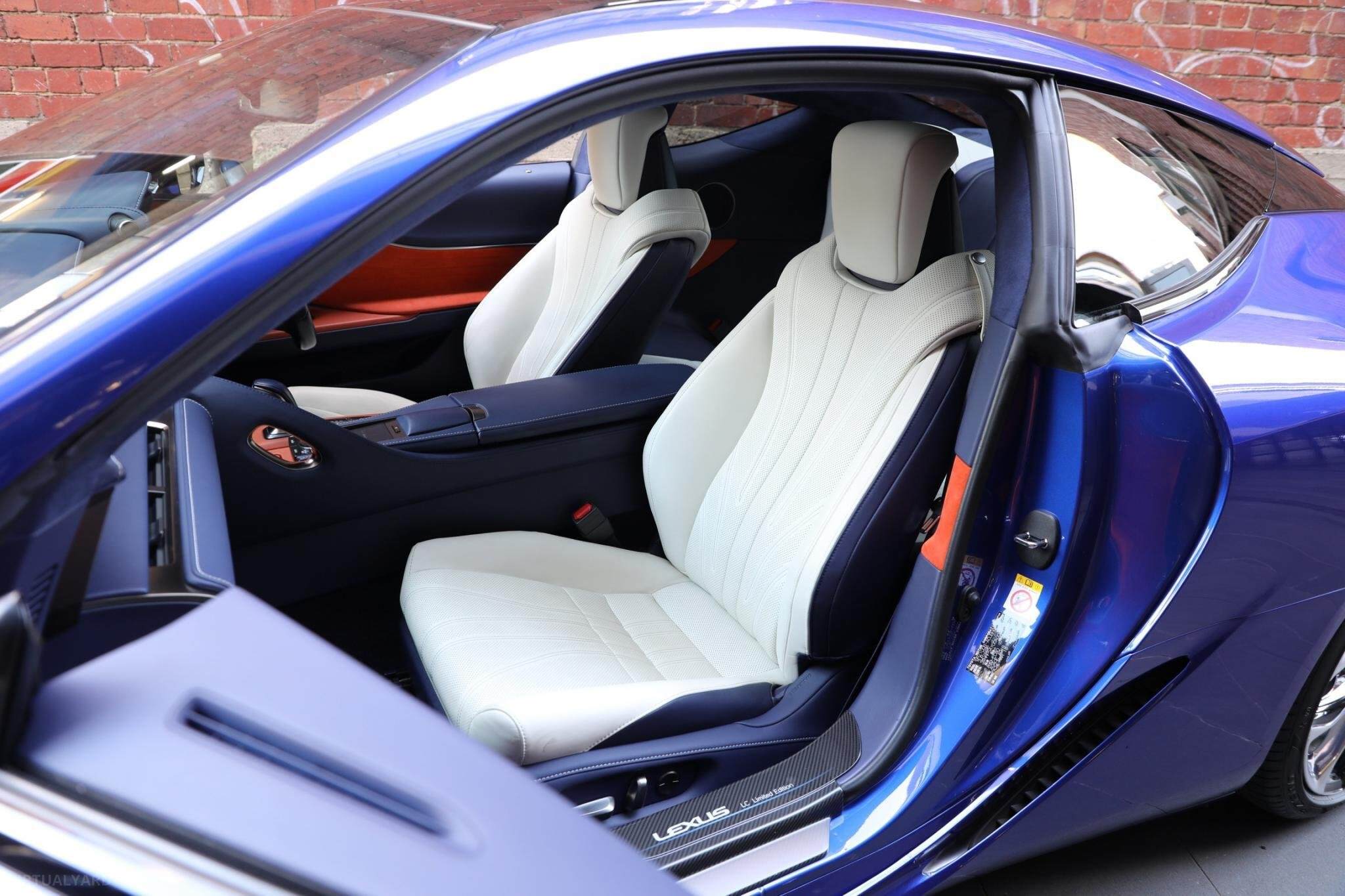 2018 Lexus LC URZ100R LC500 Morphic Blue Coupe 2dr Spts Auto 10sp, 5.0i 