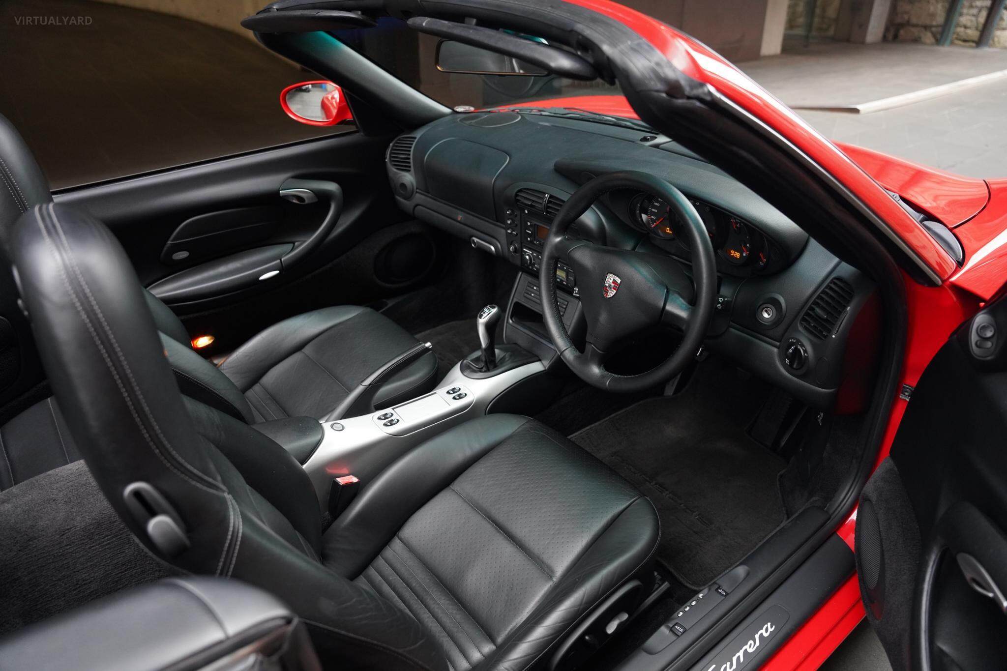 2002 Porsche 911 996 Carrera Cabriolet Convertible 2dr Man 6sp 3.6i [MY02] 