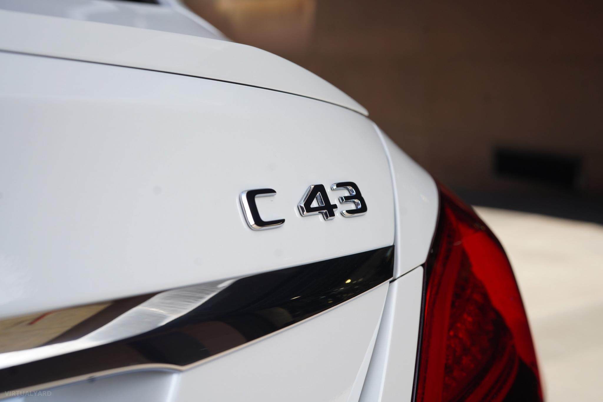 2019 Mercedes-Benz C-Class W205 C43 AMG Sedan 4dr 9G-TRONIC 9sp 4MATIC 3.0TT 