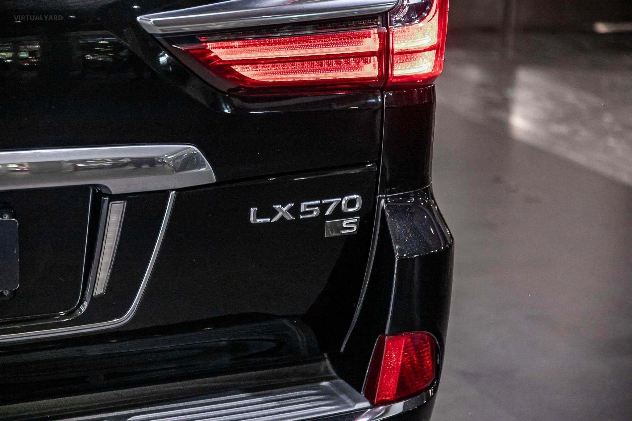 2020 Lexus LX URJ201R LX570 S Wagon 8st 5dr Spts Auto 8sp, 4x4 5.7i 