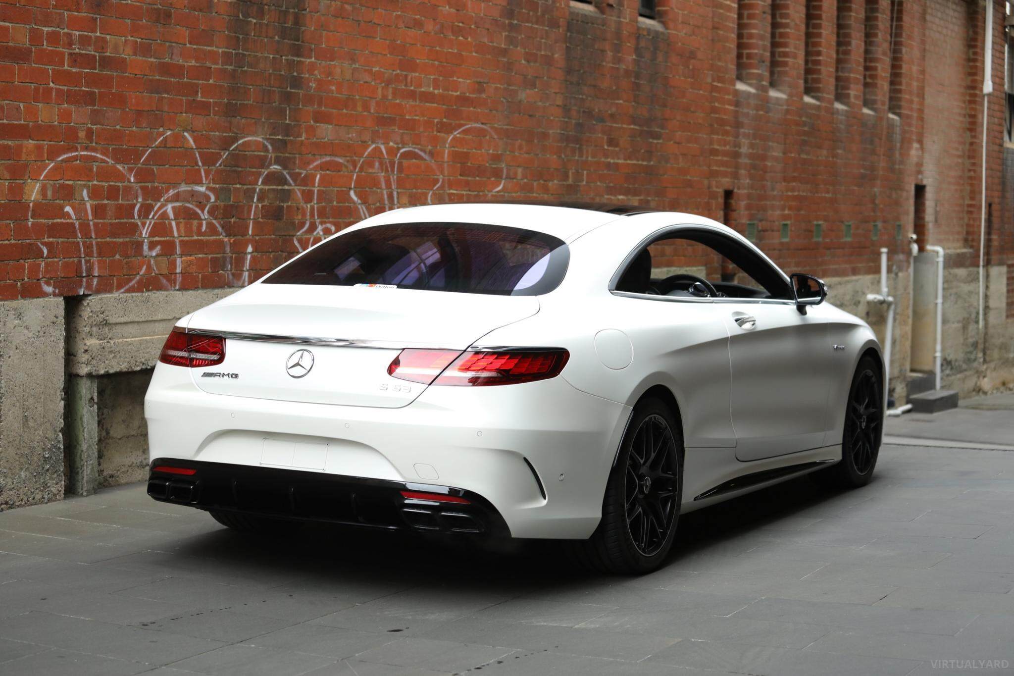 2019 Mercedes-Benz S-Class C217 S63 AMG Coupe 2dr SPEEDSHIFT MCT 9sp 4.0TT 