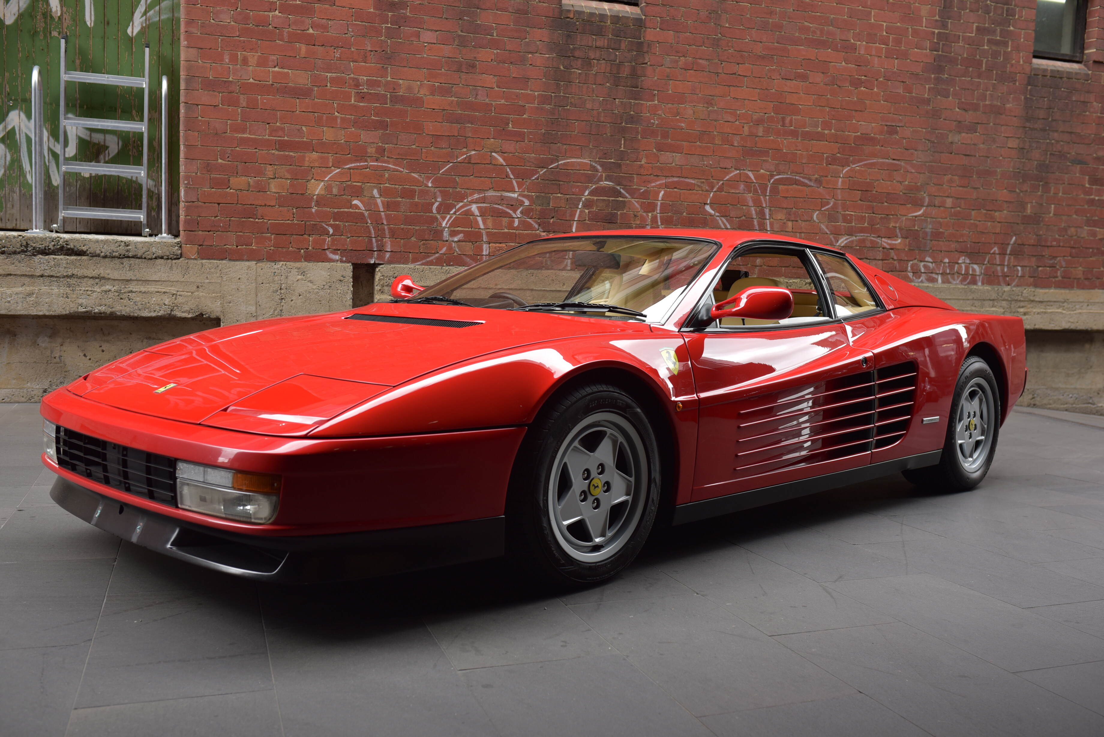 1990 Ferrari Testarossa Coupe 2dr Man 5sp 4.9i [IMP] for sale at dutton garage Melbourne Australia classic prestige car dealership
