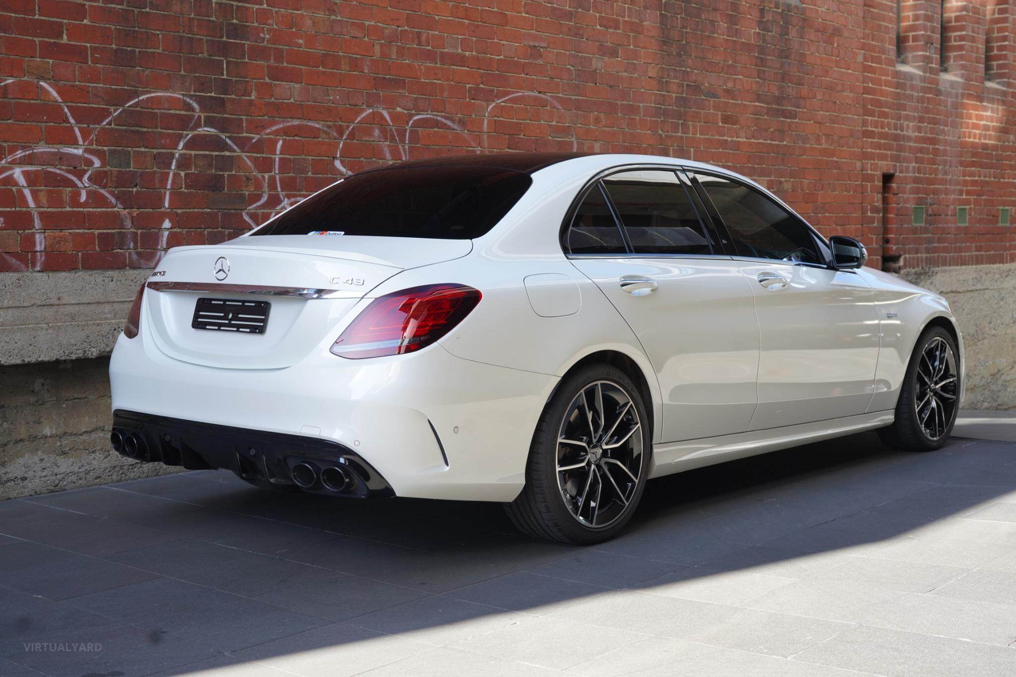 2019 Mercedes-Benz C-Class W205 C43 AMG Sedan 4dr 9G-TRONIC 9sp 4MATIC 3.0TT 