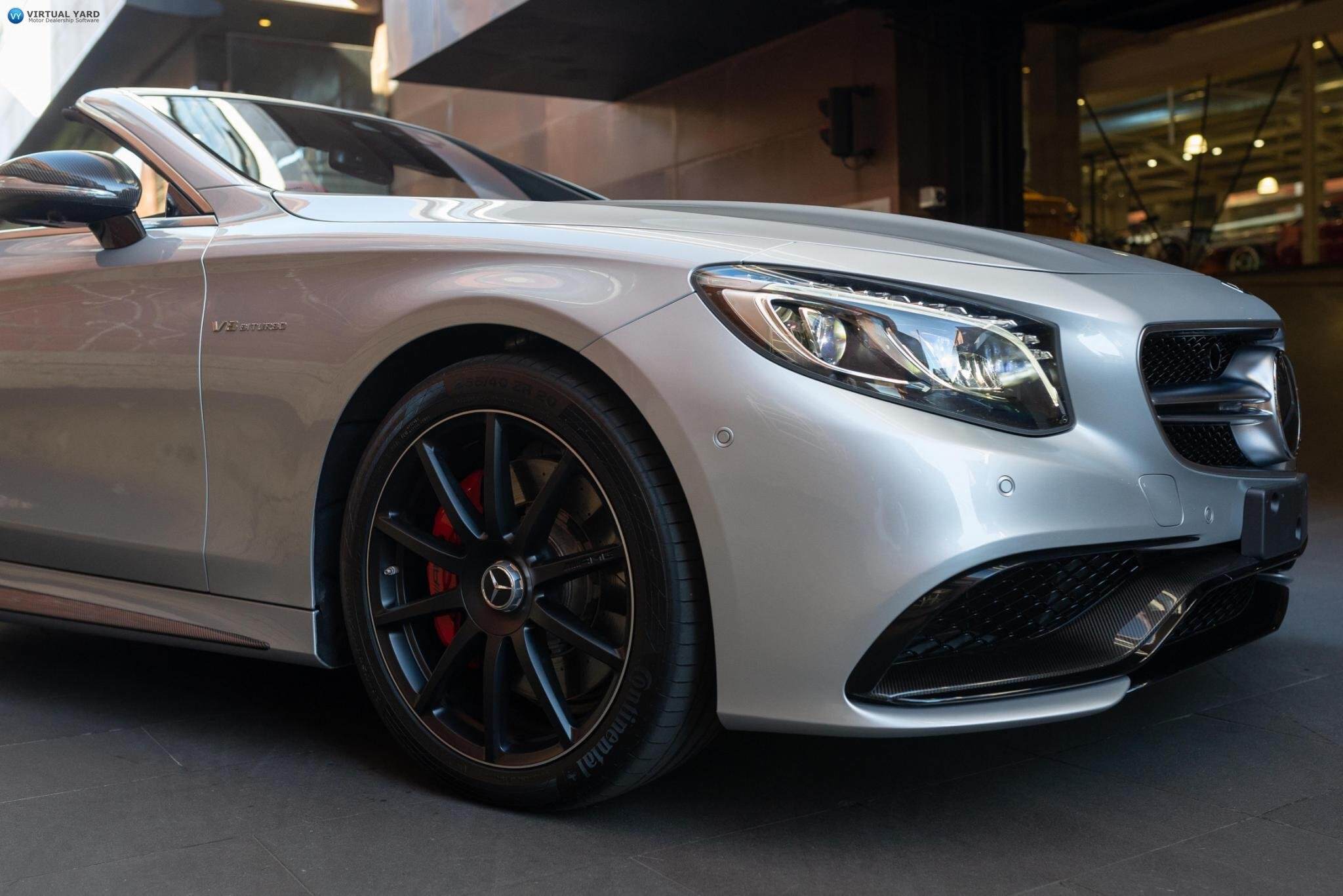 2016 Mercedes-Benz S63 A217 AMG Cabriolet 2dr SPEEDSHIFT MCT 7sp 5.5TT [Oct] 