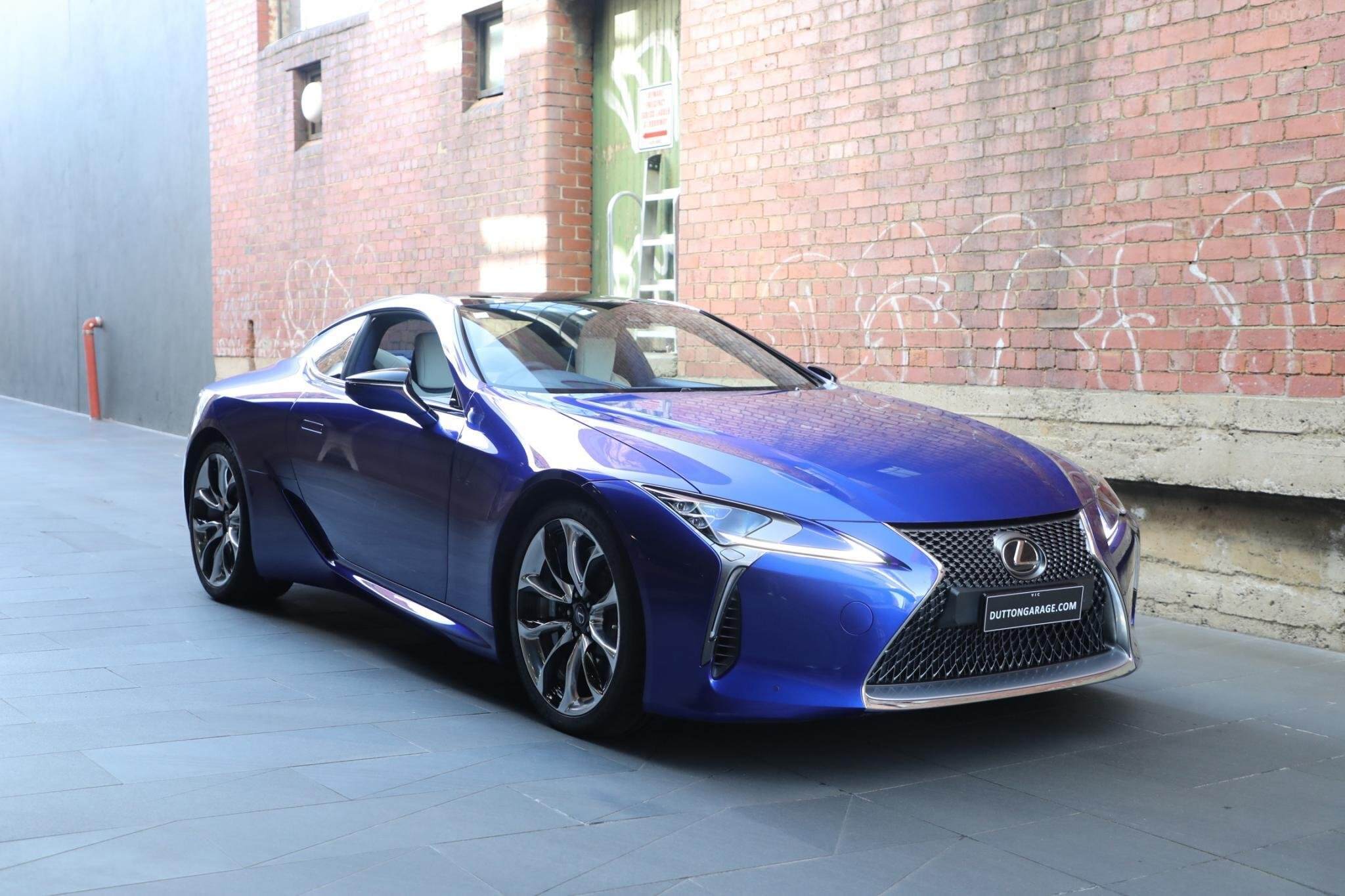 2018 Lexus LC URZ100R LC500 Morphic Blue Coupe 2dr Spts Auto 10sp, 5.0i 