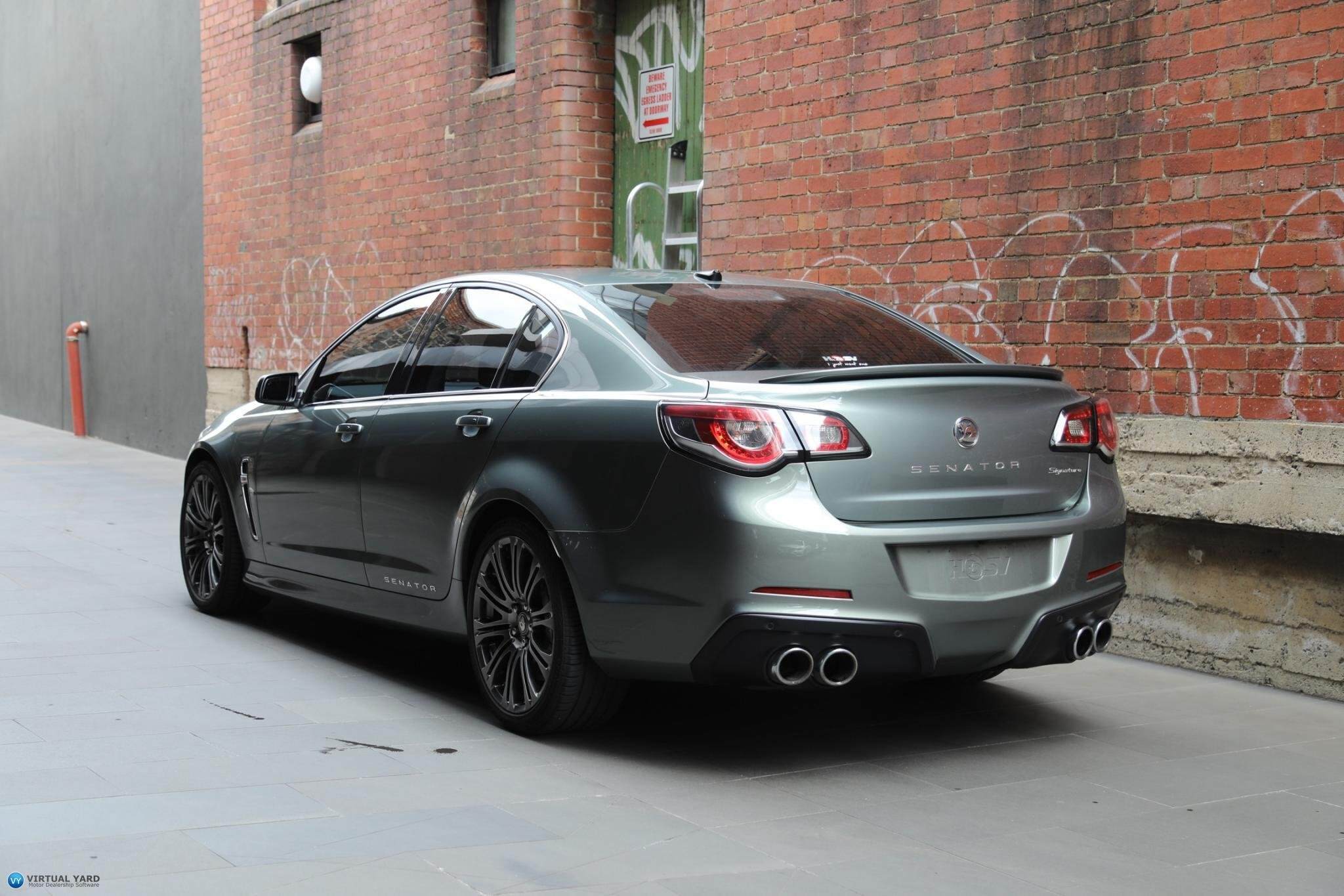 2014 Holden Special Vehicles Senator GEN-F Signature Sedan 4dr Spts Auto 6sp 6.2i [MY14] 