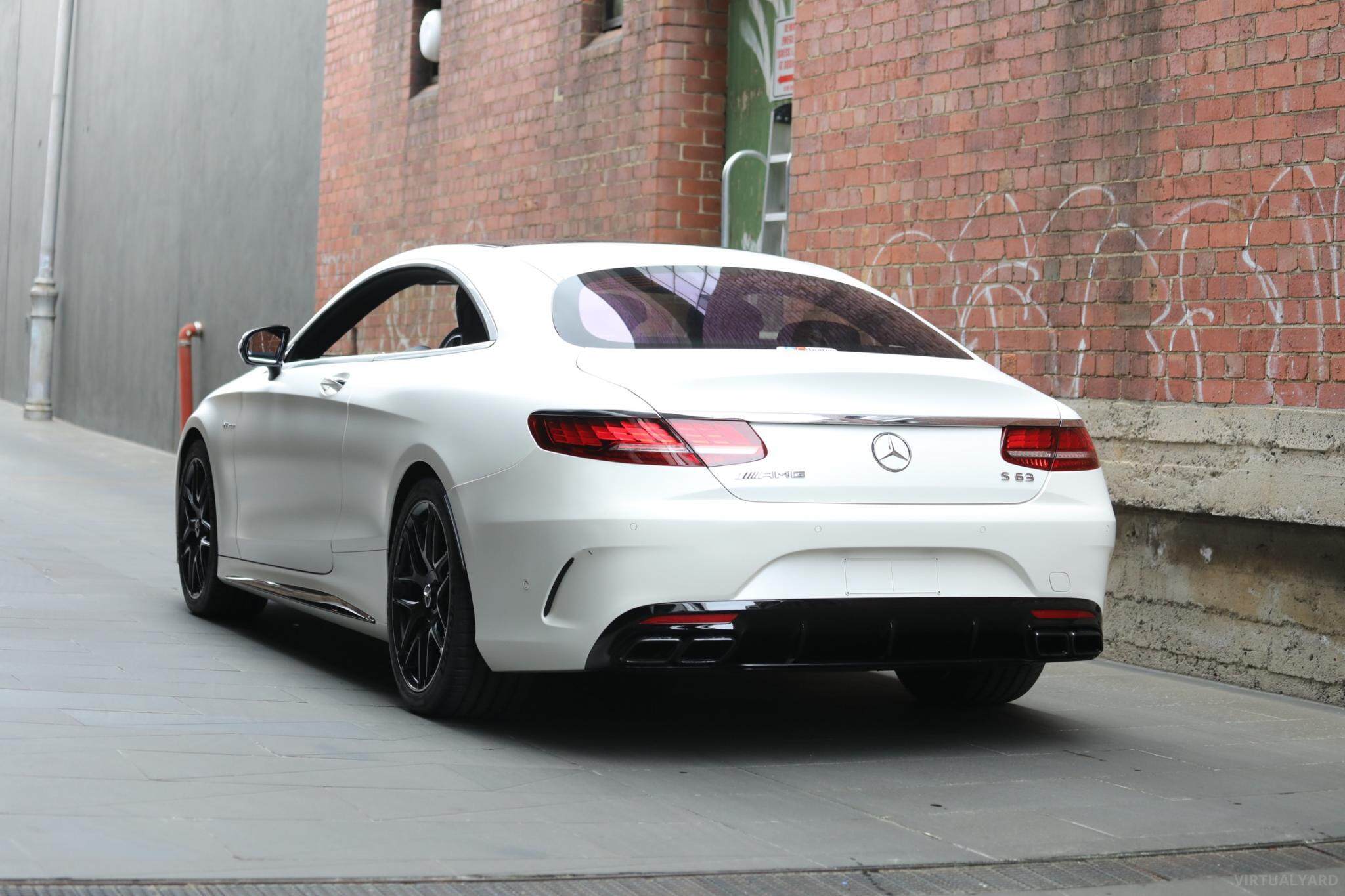 2019 Mercedes-Benz S-Class C217 S63 AMG Coupe 2dr SPEEDSHIFT MCT 9sp 4.0TT 