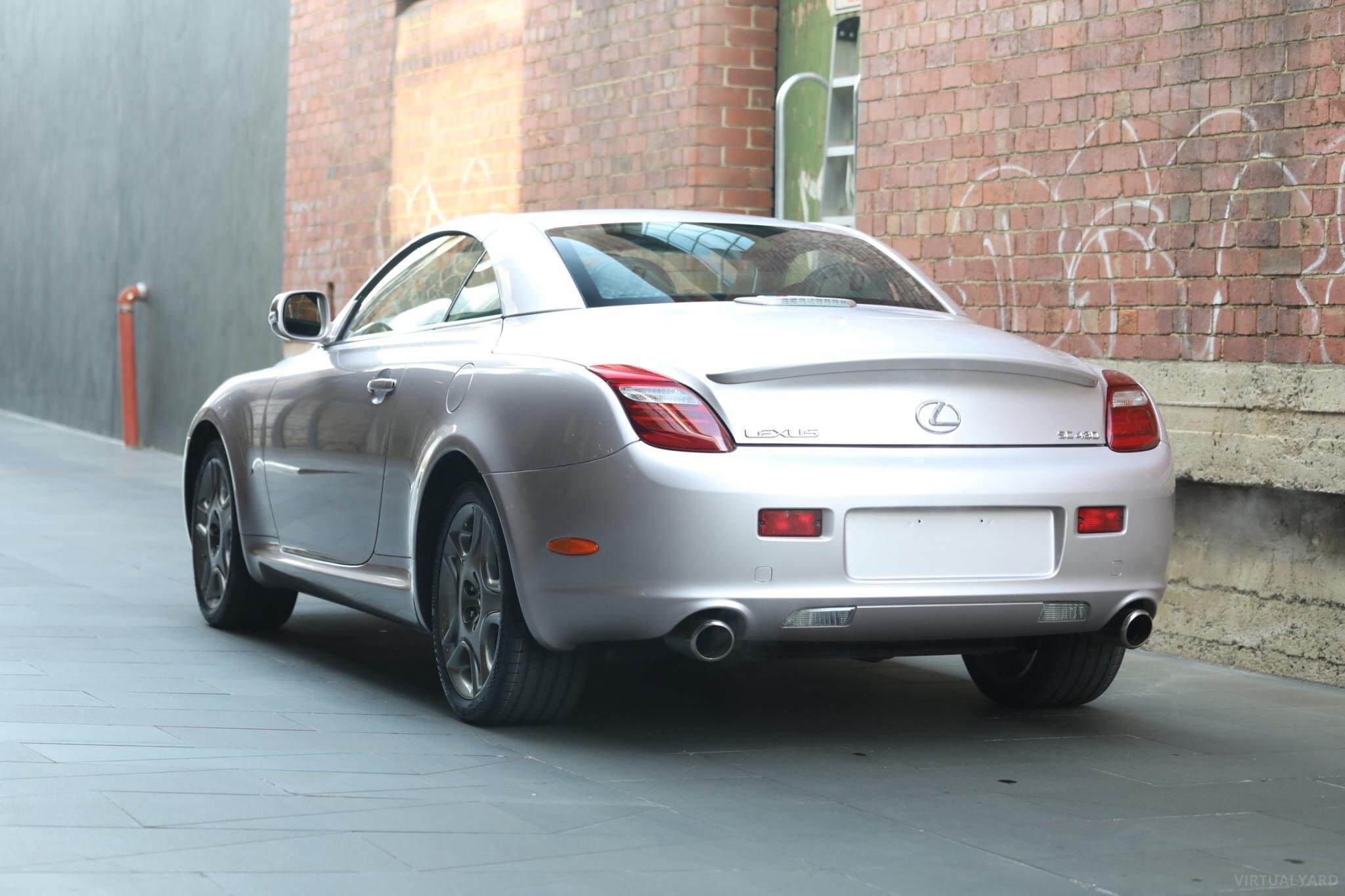 2008 Lexus SC UZZ40R SC430 Convertible 2dr Spts Auto 6sp, 4.3i [MY07] 
