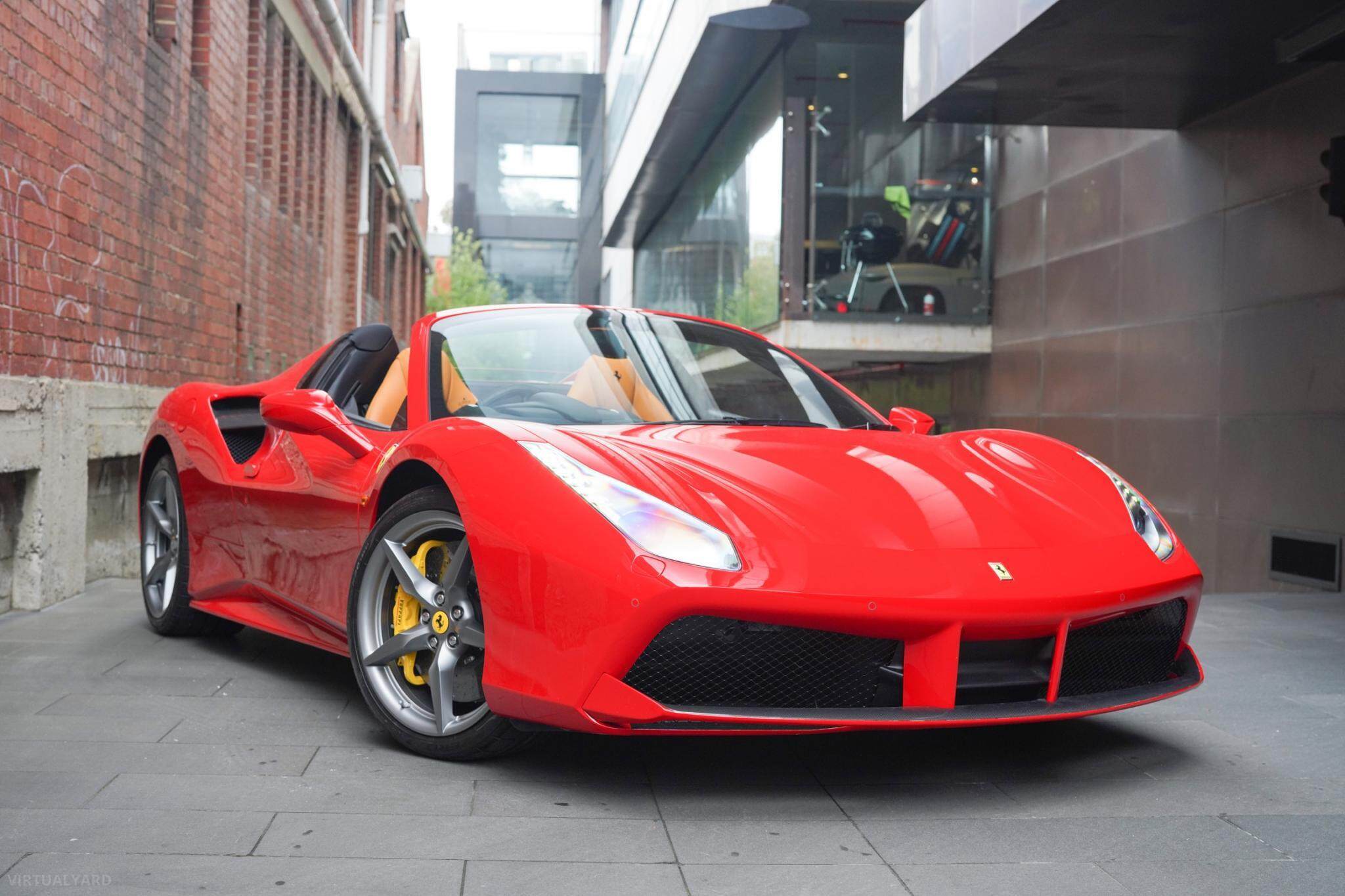 2018 Ferrari 488 Spider F142 Convertible 2dr DCT 7sp 3.9TT 