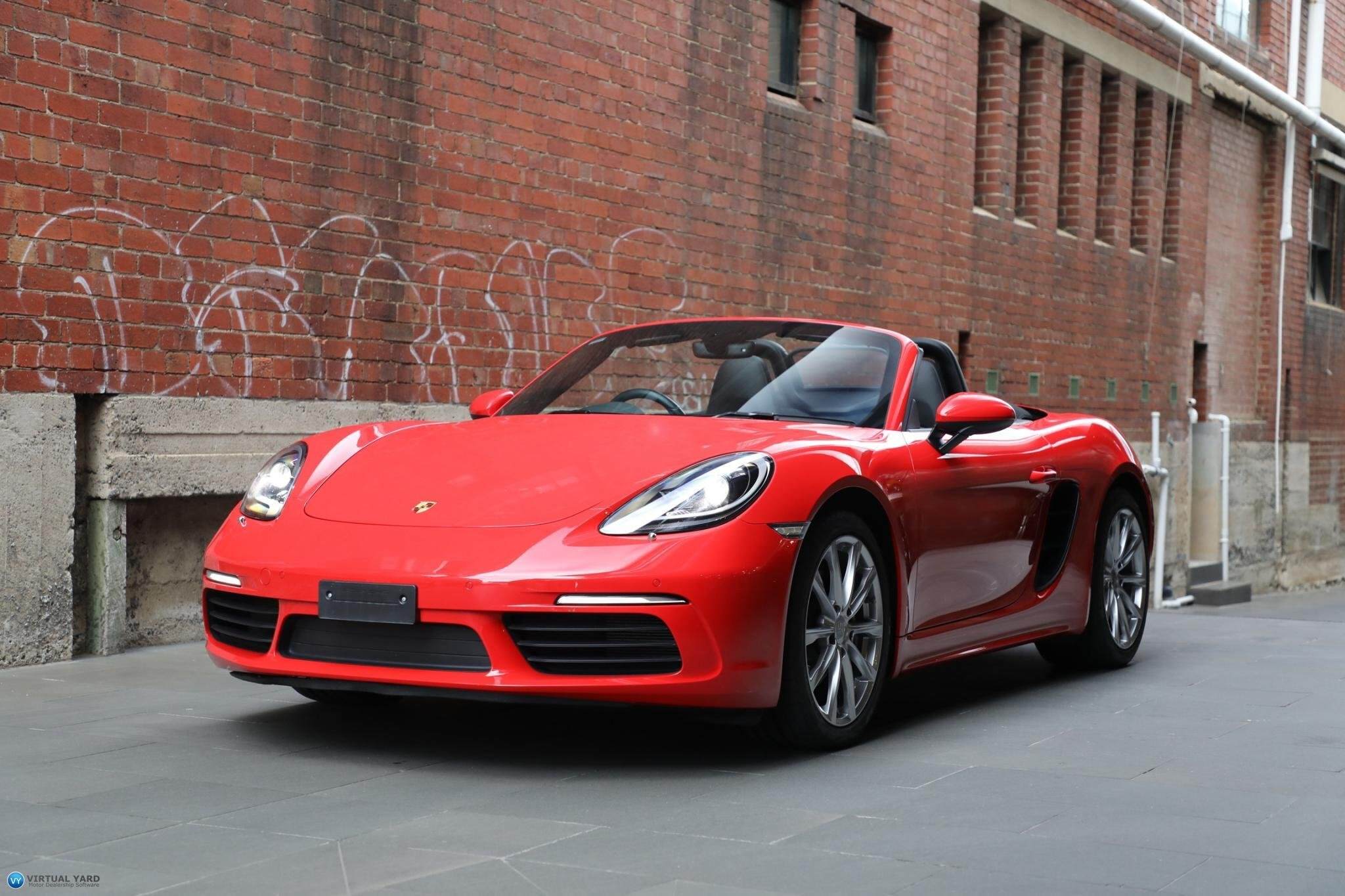 2017 Porsche 718 982 Boxster Convertible 2dr PDK 7sp 2.0T [MY18] 