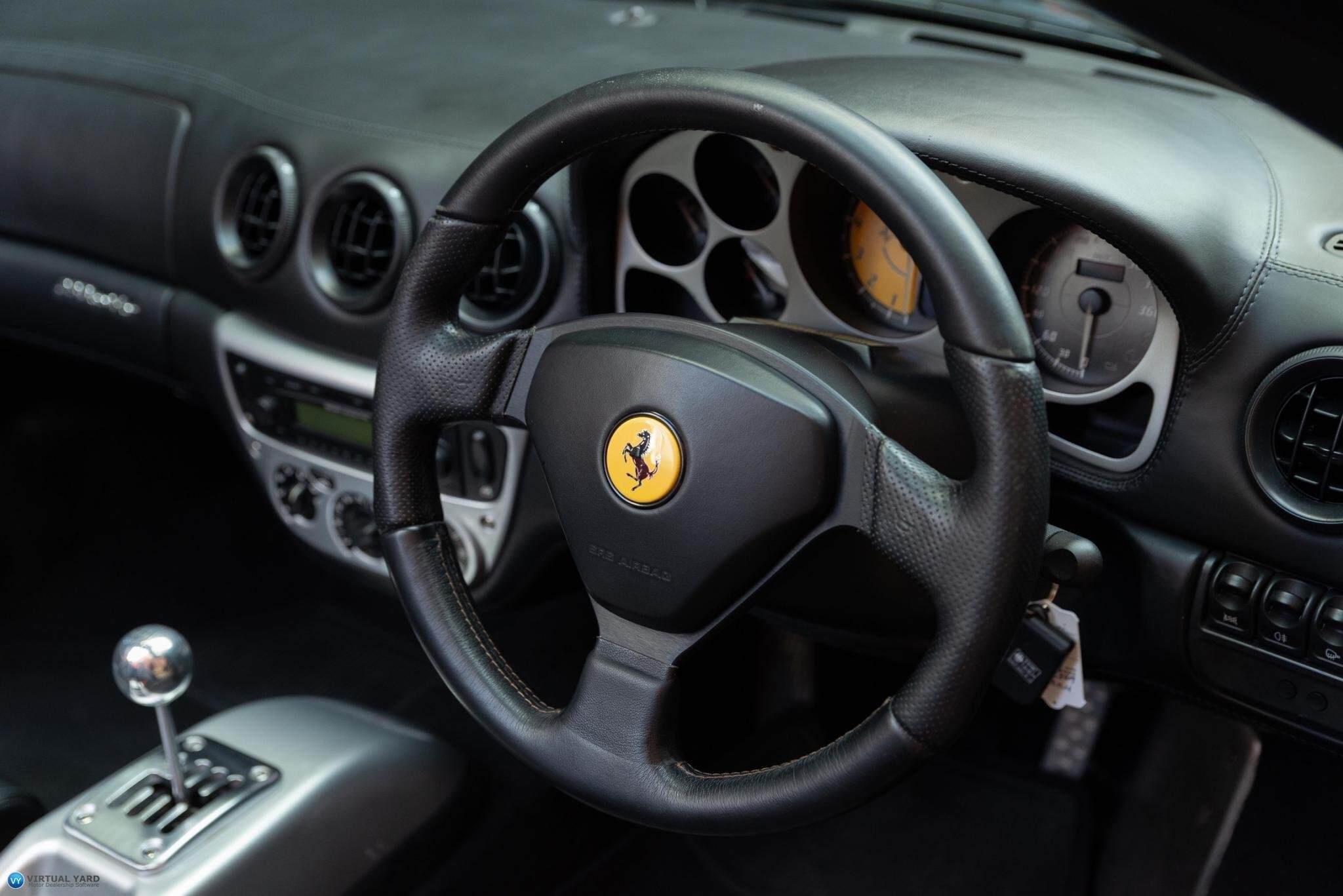 2003 Ferrari 360 Spider Convertible 2dr Man 6sp 3.6i 