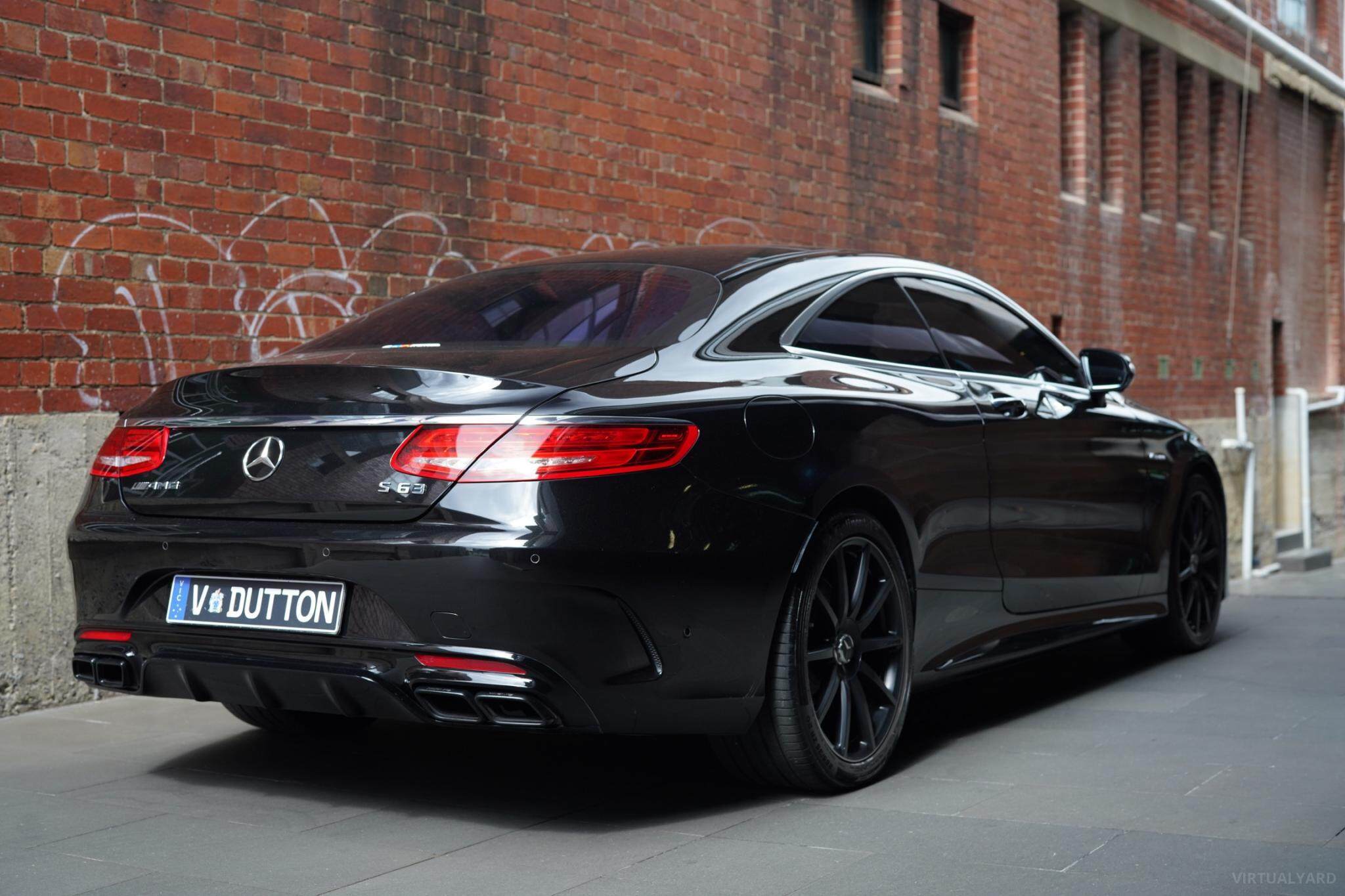 2017 Mercedes-Benz S-Class C217 S63 AMG Coupe 2dr SPEEDSHIFT MCT 7sp 5.5TT 