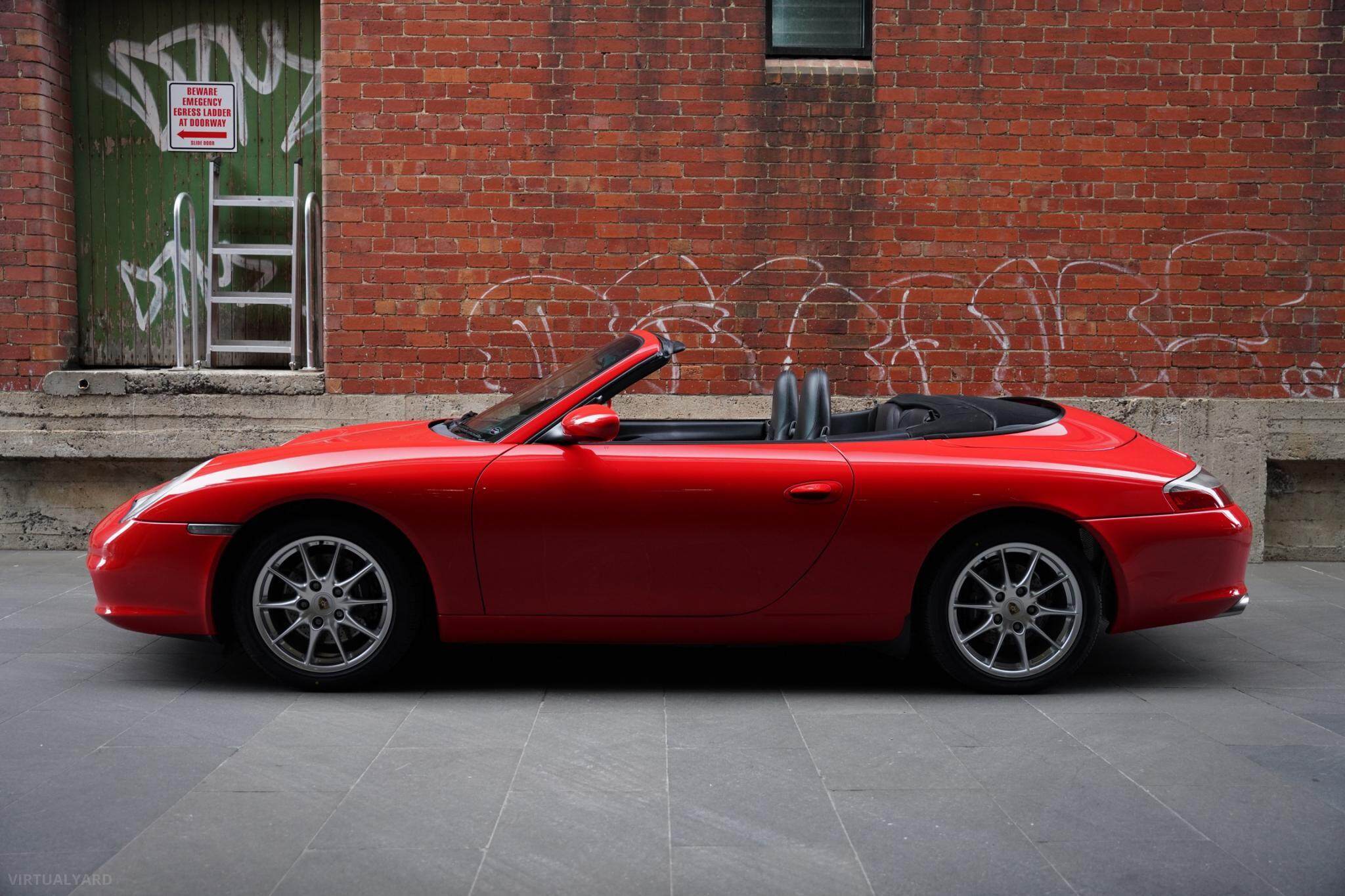 2002 Porsche 911 996 Carrera Cabriolet Convertible 2dr Man 6sp 3.6i [MY02] 