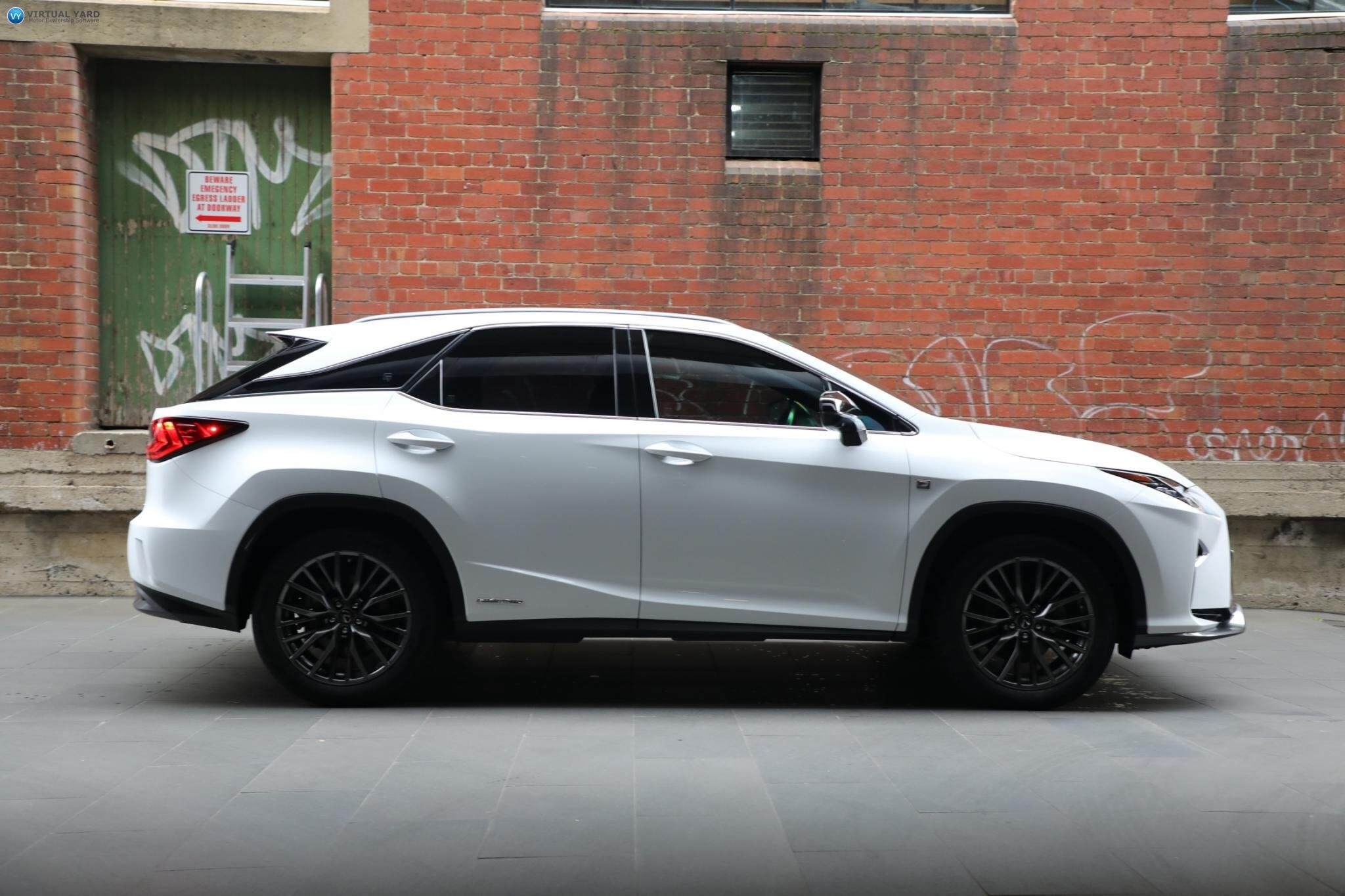 2017 Lexus RX GYL25R RX450h F Sport Wagon 5dr CVT 6sp, 4x4 3.5i Hybrid 