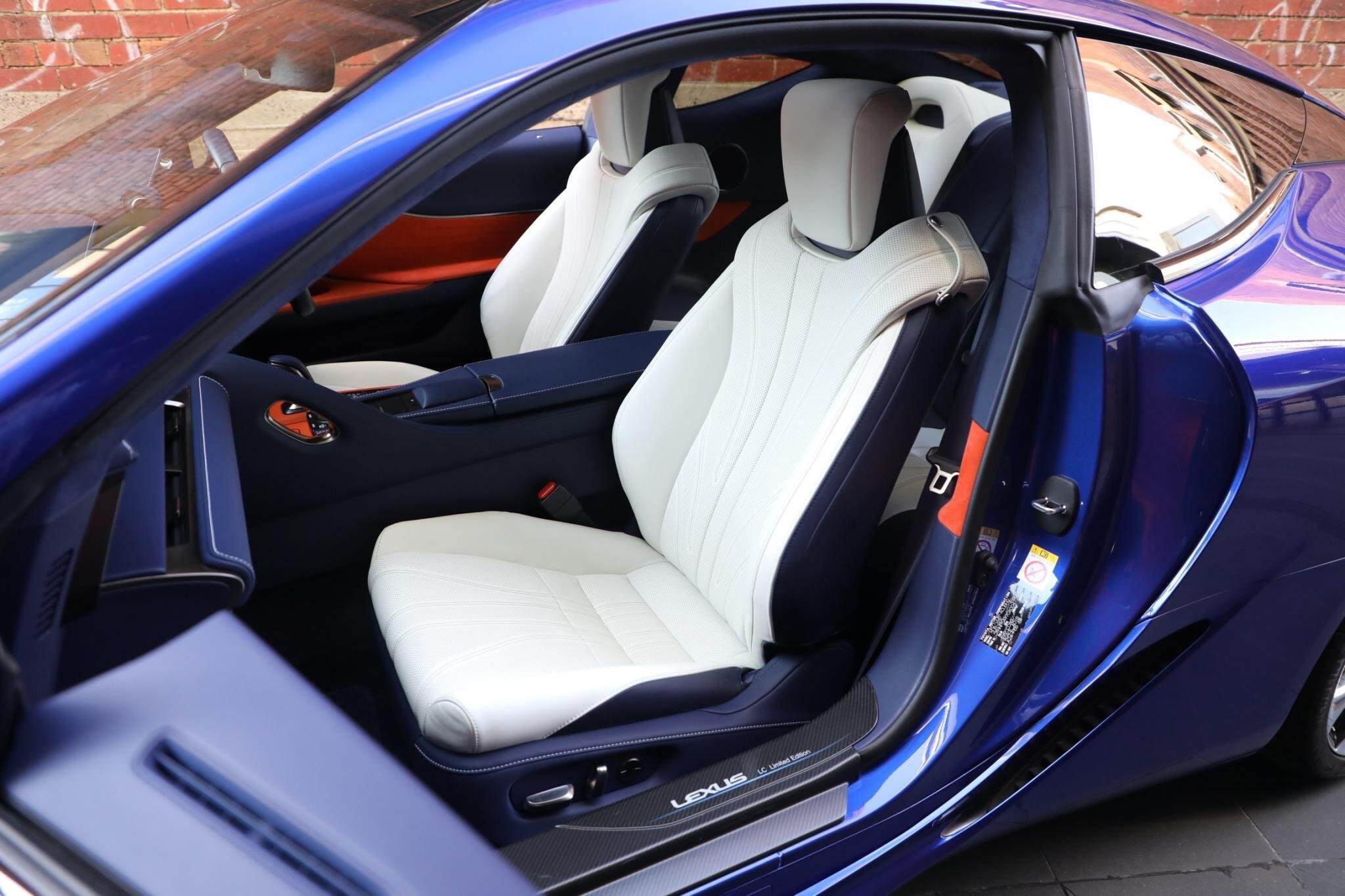 2018 Lexus LC URZ100R LC500 Morphic Blue Coupe 2dr Spts Auto 10sp, 5.0i 