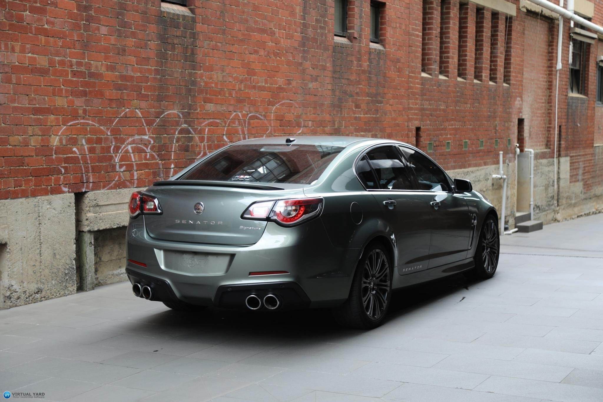 2014 Holden Special Vehicles Senator GEN-F Signature Sedan 4dr Spts Auto 6sp 6.2i [MY14] 