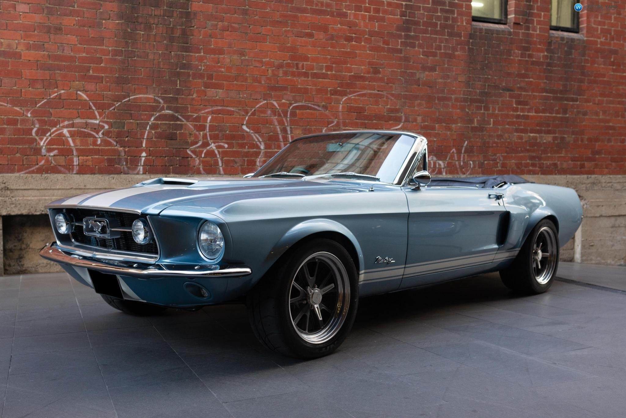 1967 Ford Mustang Convertible 2dr Auto 3sp, 289 