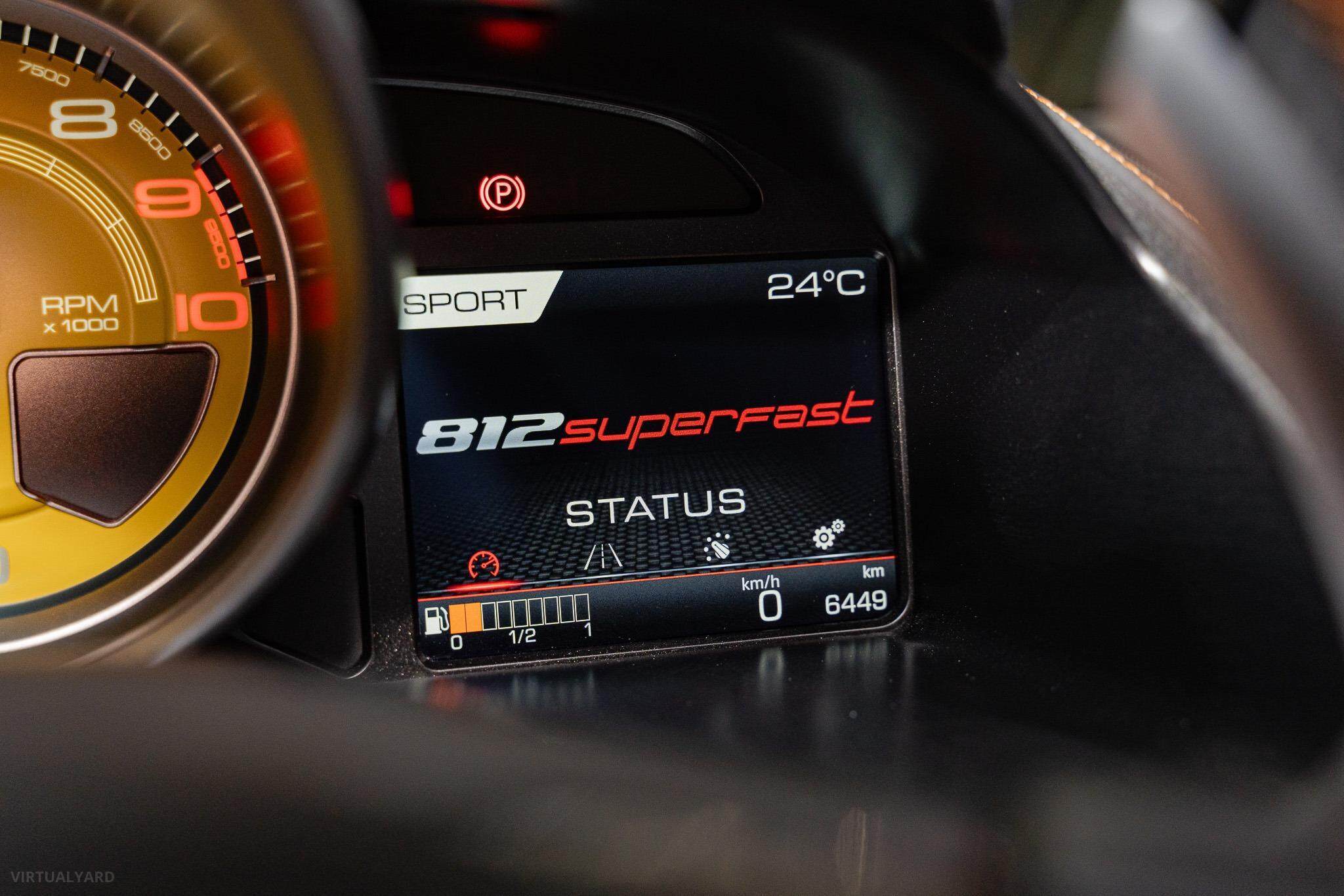 2019 Ferrari 812 Superfast F152M Coupe 2dr DCT 7sp 6.5i 