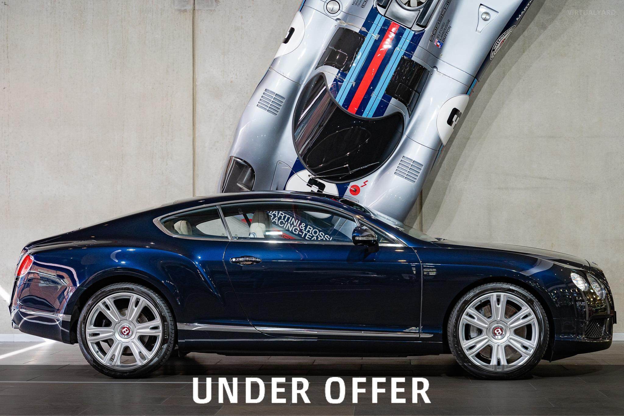 2013 Bentley Continental 3W GT Coupe 2dr Spts Auto 6sp 4x4 6.0TT [MY13] 