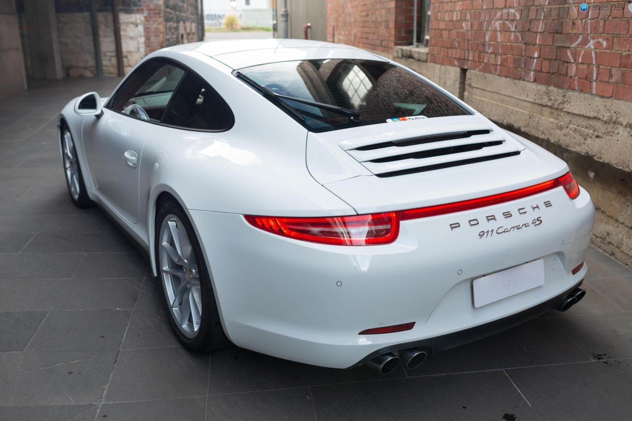 2013 Porsche 911 Carrera 991 4S Coupe 2dr PDK 7sp AWD 3.8i 