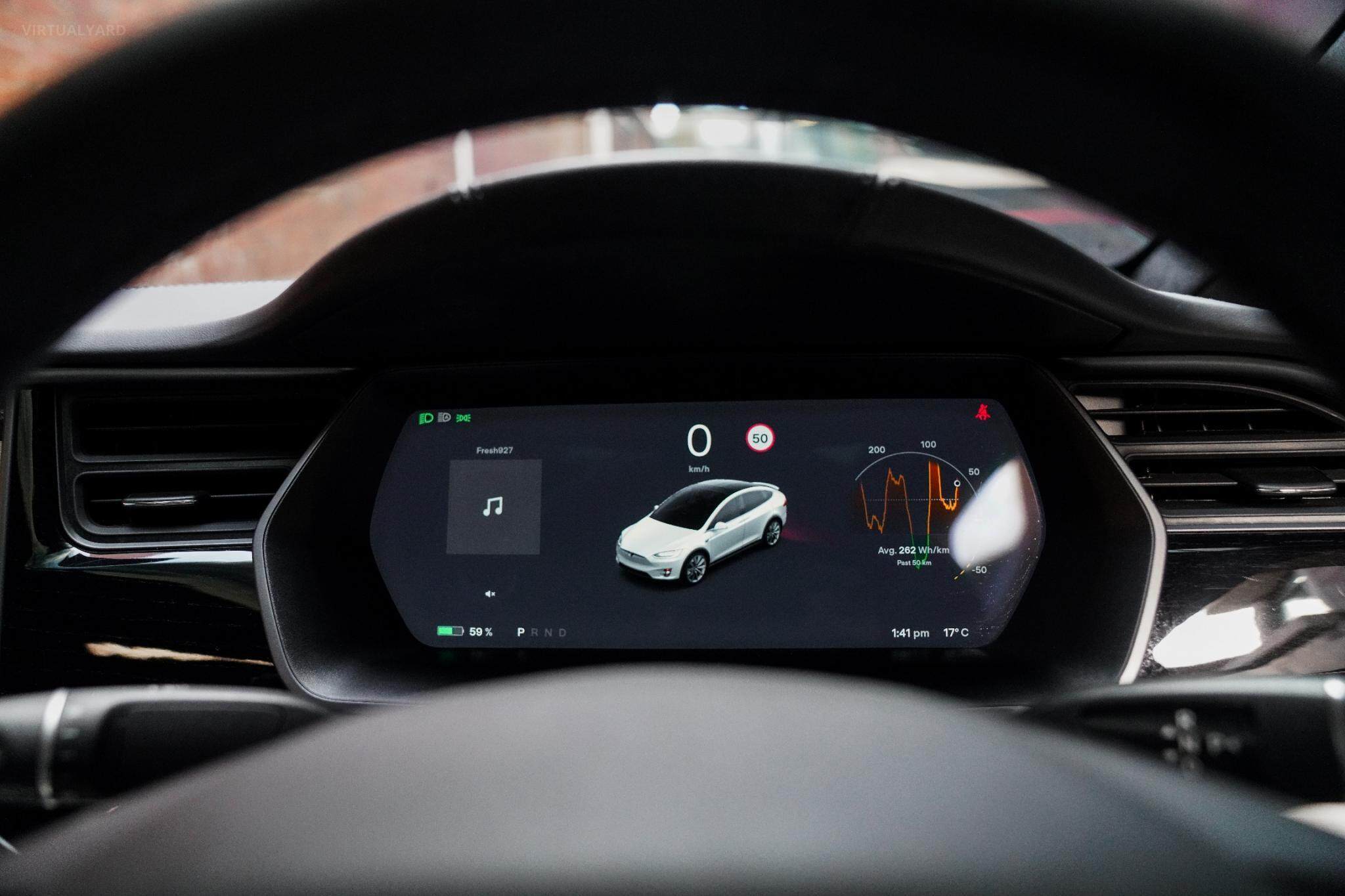 2018 Tesla Model X 75D Wagon 5dr Reduction Gear 1sp AWD AC245kW [May] 