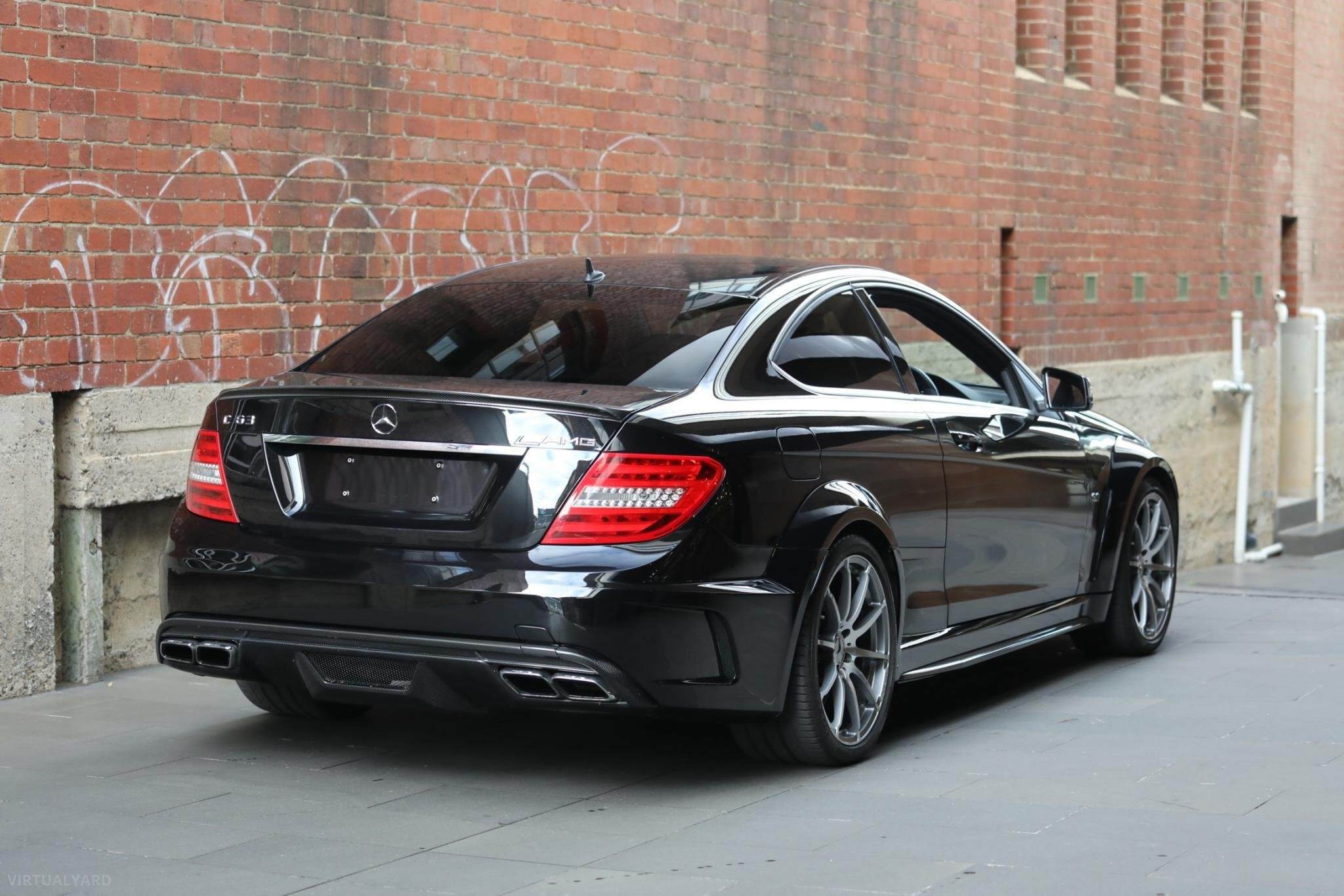 2012 Mercedes-Benz C-Class C204 C63 AMG Black Series Coupe 2dr SPEEDSHIFT MCT 7sp 6.3i [MY12] 