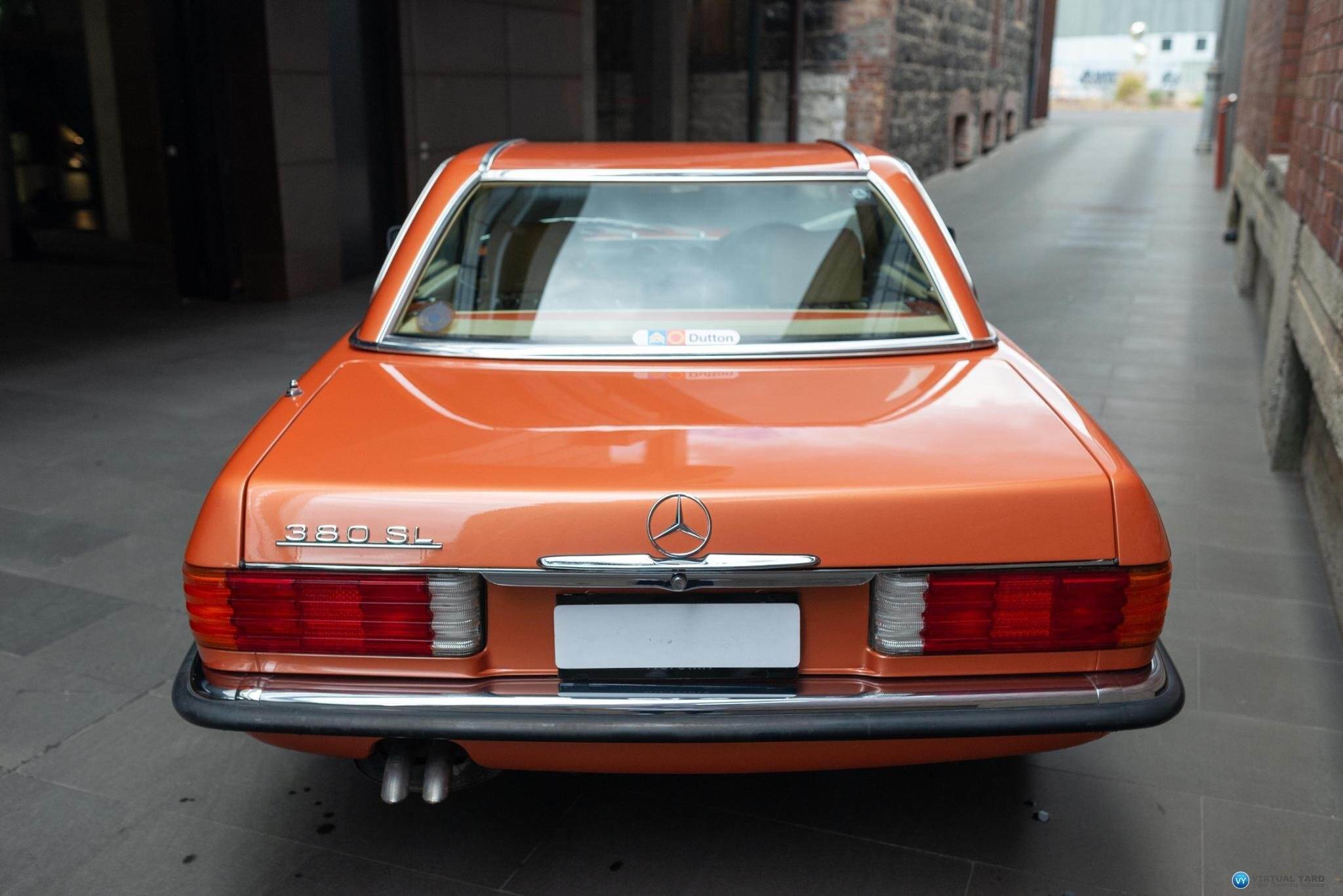 1981 Mercedes-Benz 380SL R107 Convertible 2dr Auto 4sp 3.8i [Jan] 