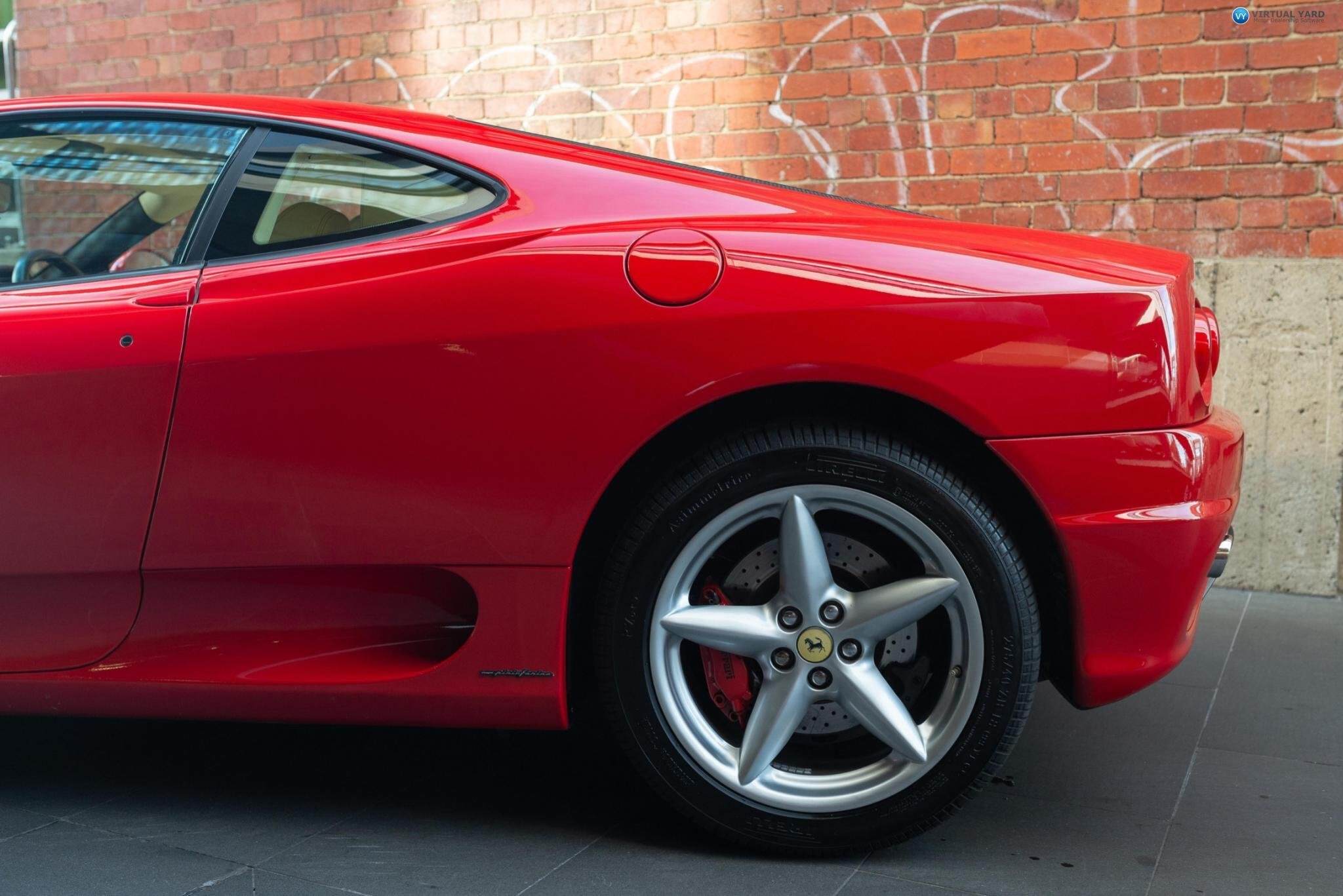 2004 Ferrari 360 Modena F1 Coupe 2dr Seq. Mac 6sp 3.6i 