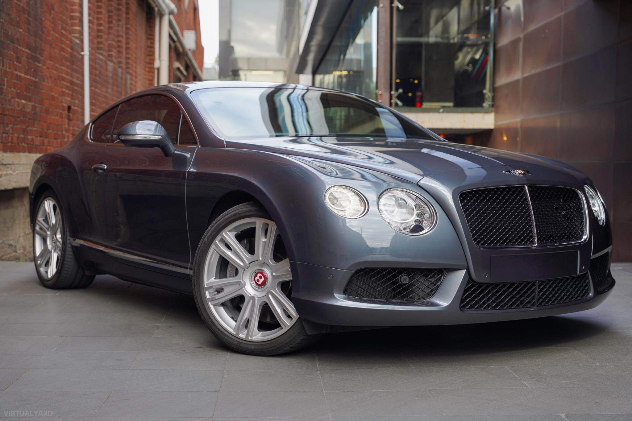 2013 Bentley Continental 3W GT V8 Coupe 2dr Spts Auto 8sp 4x4 4.0TT [MY13] 