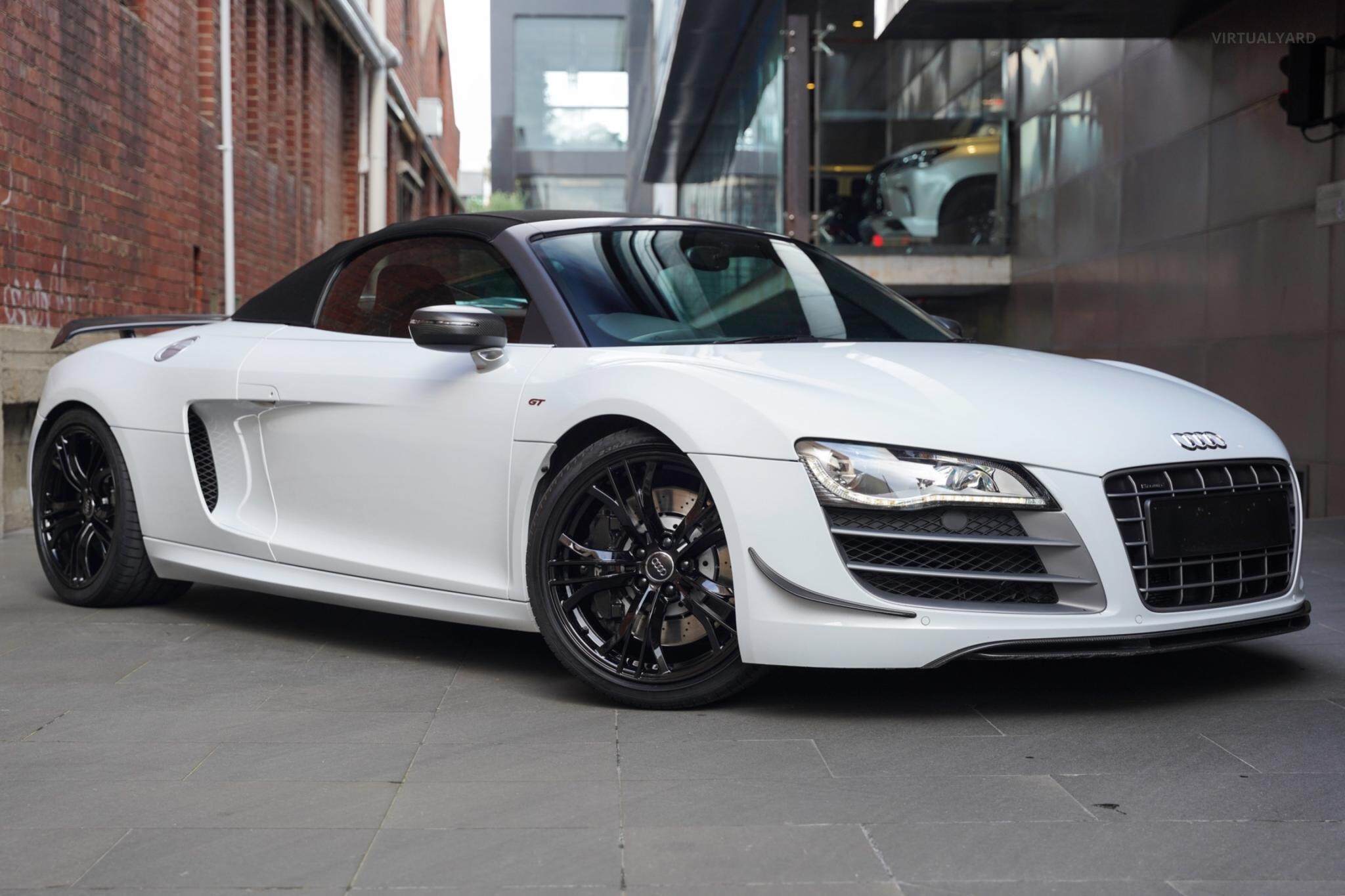 2012 Audi R8 GT Spyder 2dr SA SCT 6sp quattro 5.2i [MY12] 