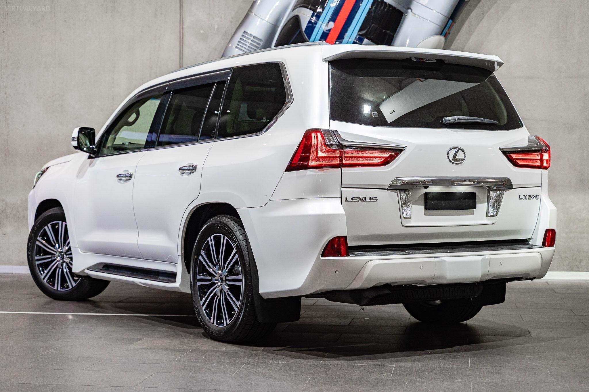 2016 Lexus LX URJ201R LX570 Wagon 8st 5dr Spts Auto 8sp, 4x4 5.7i 