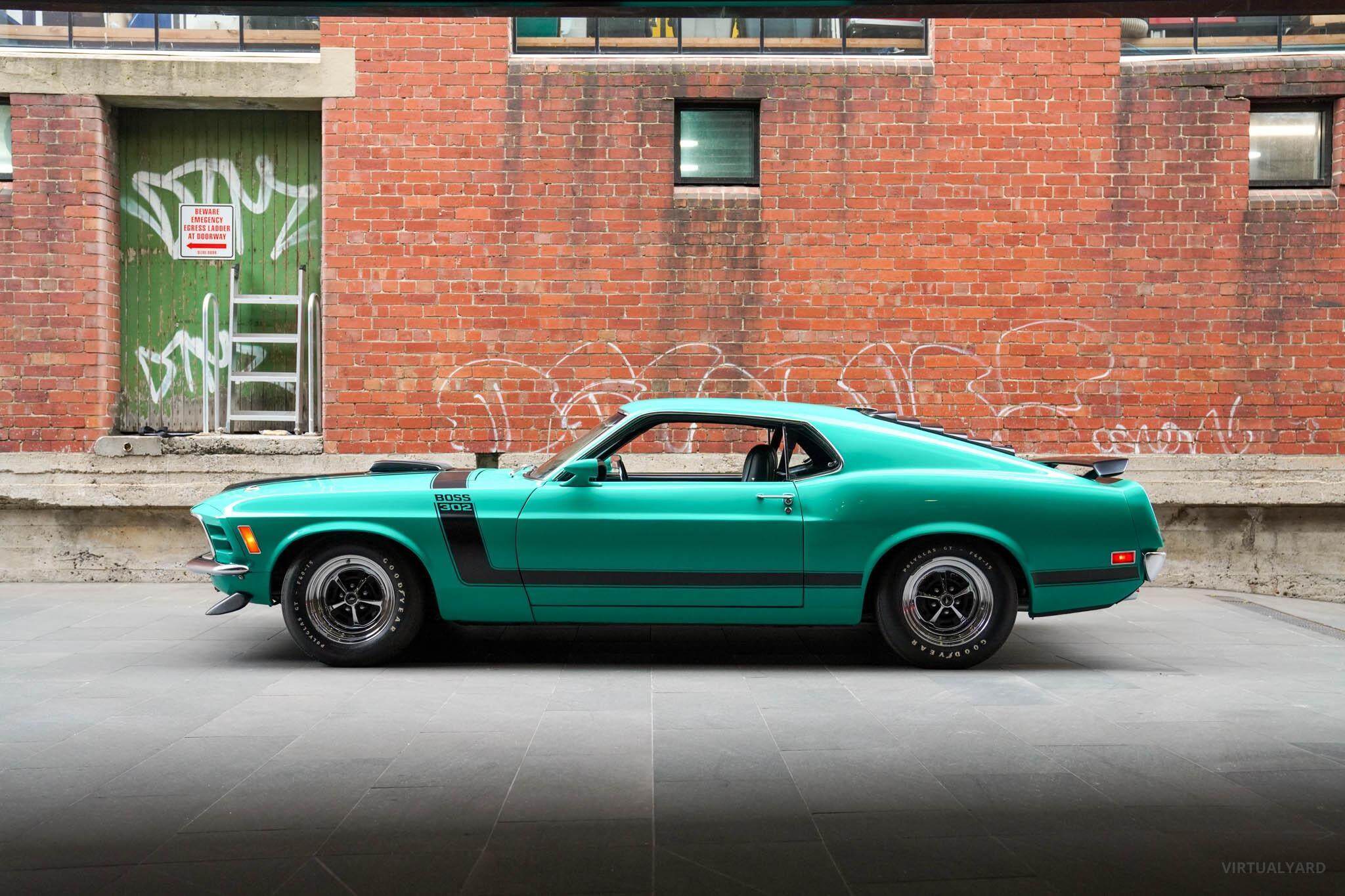 1970 Ford Mustang Mach 1 Fastback 2dr Man 4sp, 351 