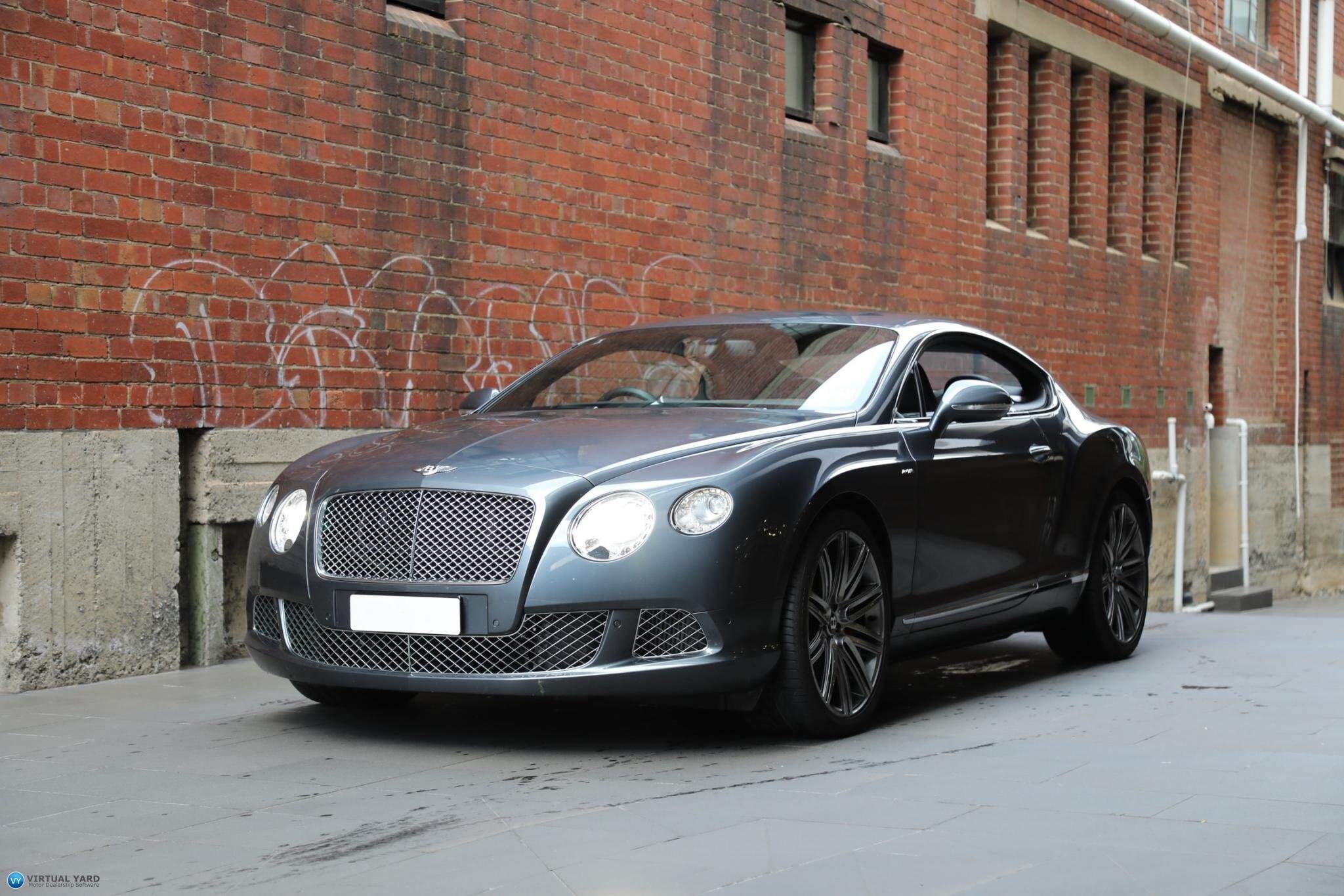 2013 Bentley Continental 3W GT Speed Coupe 2dr Spts Auto 8sp 4x4 6.0TT [MY13] 
