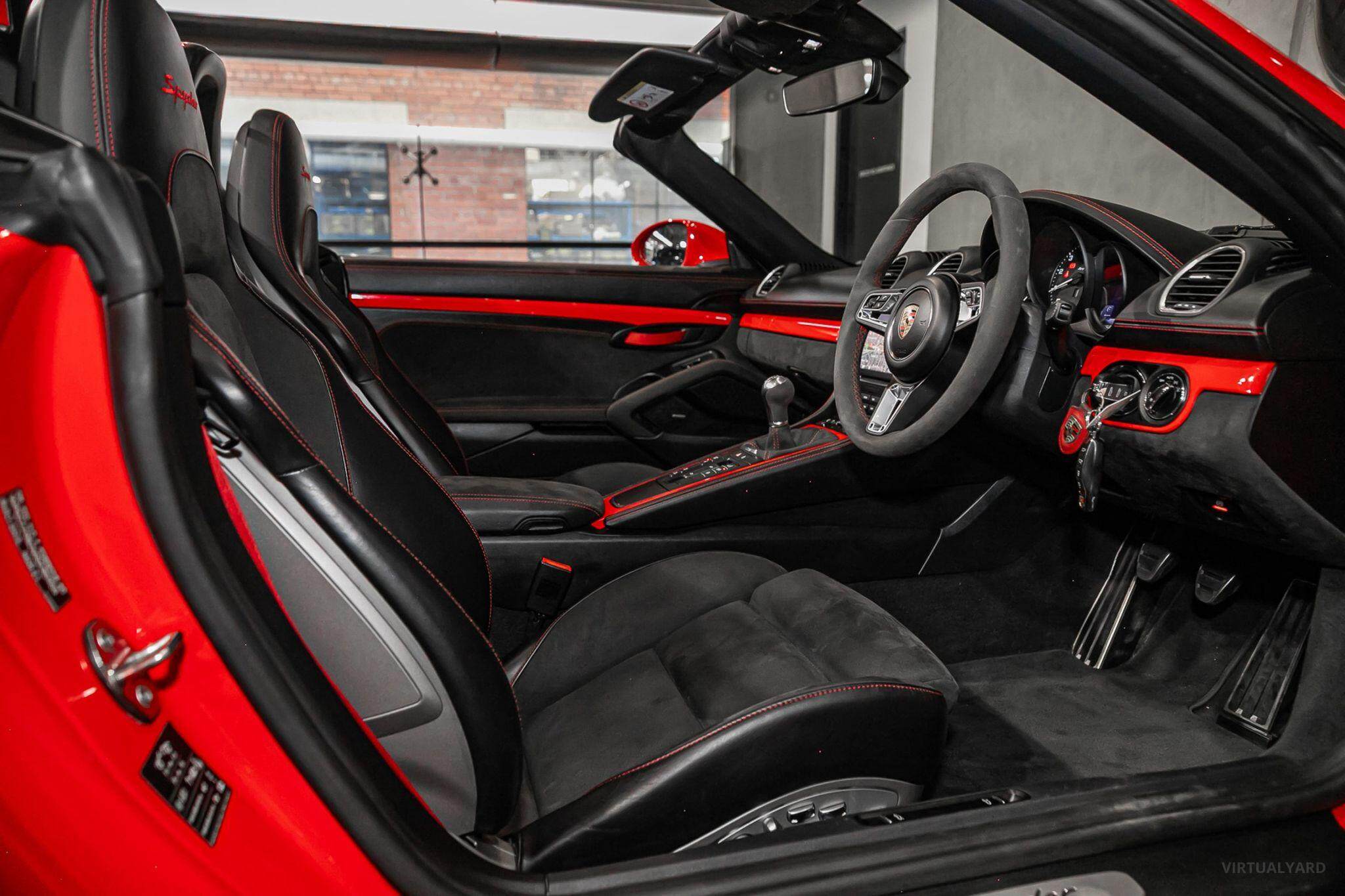 2021 Porsche 718 982 Spyder Convertible 2dr Man 6sp 4.0i [MY21] 