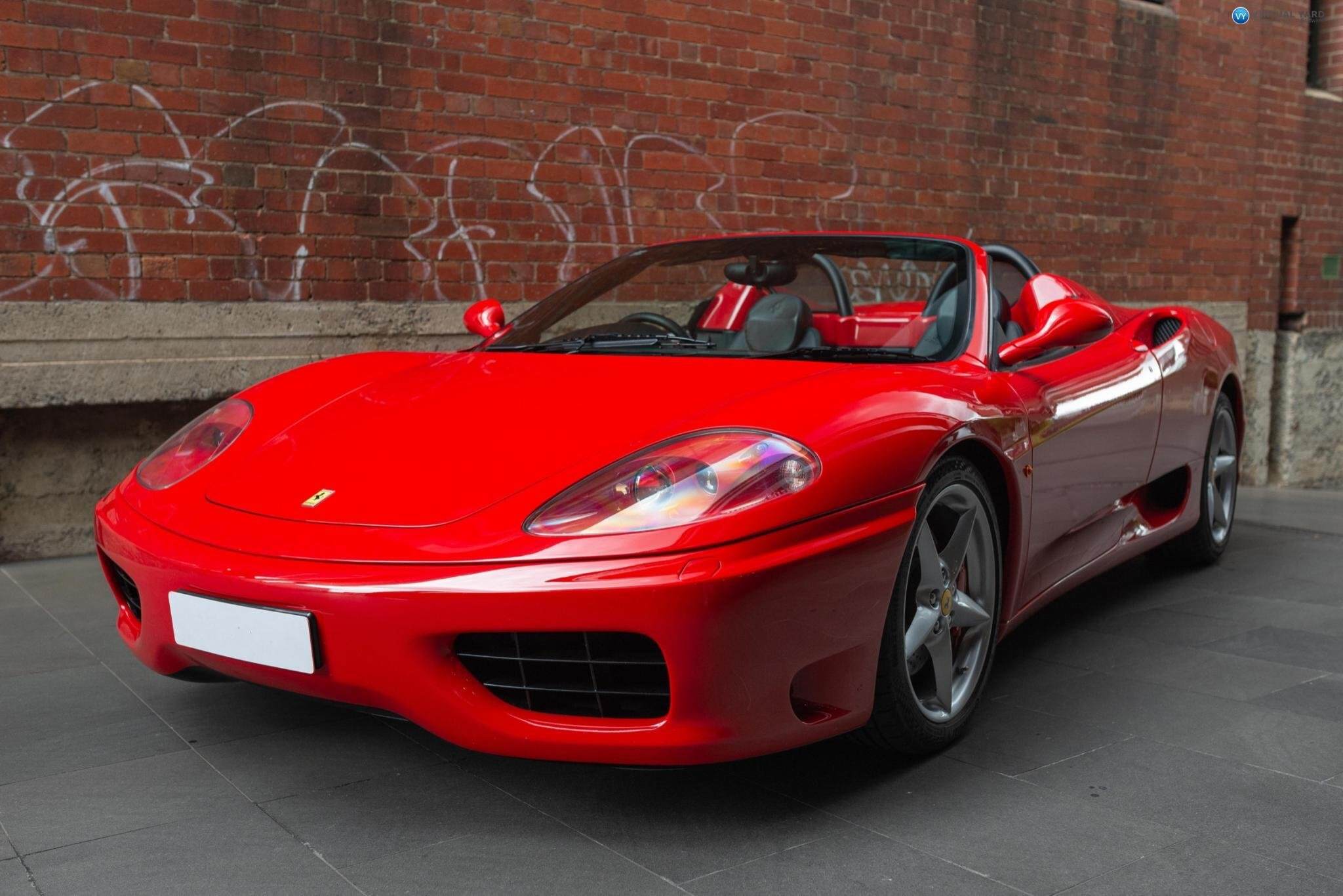 2003 Ferrari 360 Spider Convertible 2dr Man 6sp 3.6i 