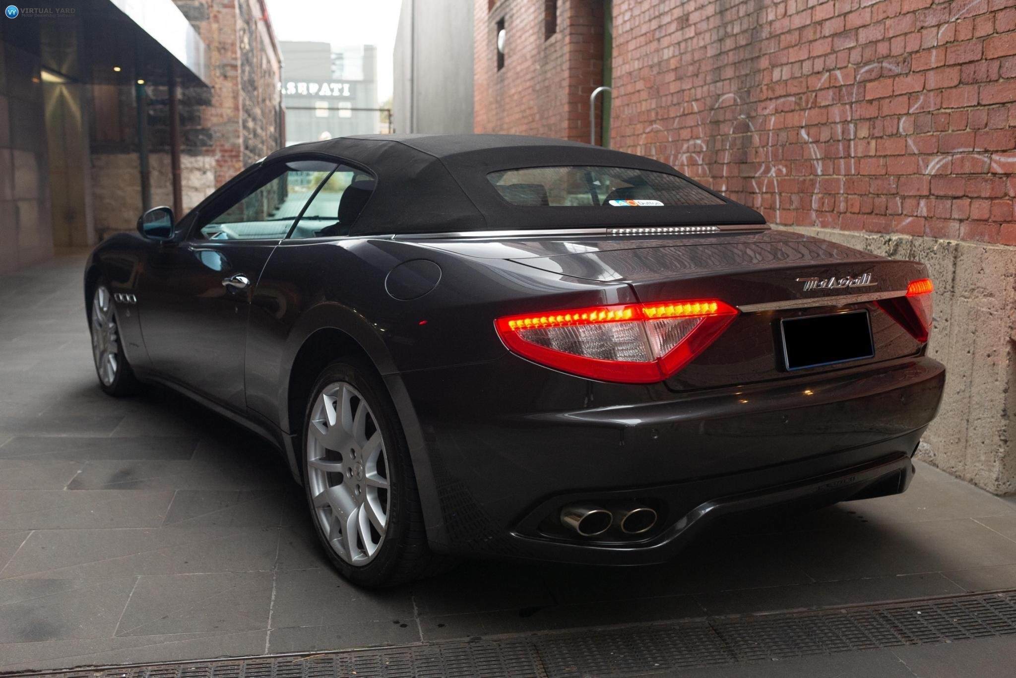 2011 Maserati GranCabrio M145 Cabriolet 2dr Spts Auto 6sp 4.7i 