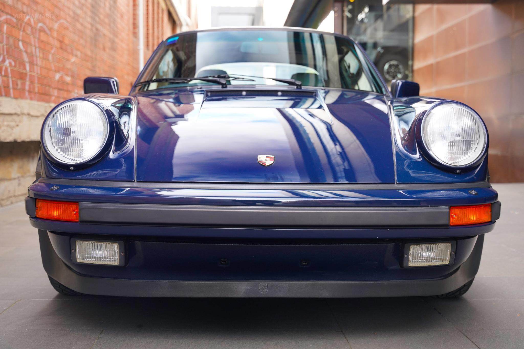 1989 Porsche 911 Carrera Cabriolet Convertible 2dr Man 5sp 3.2i 