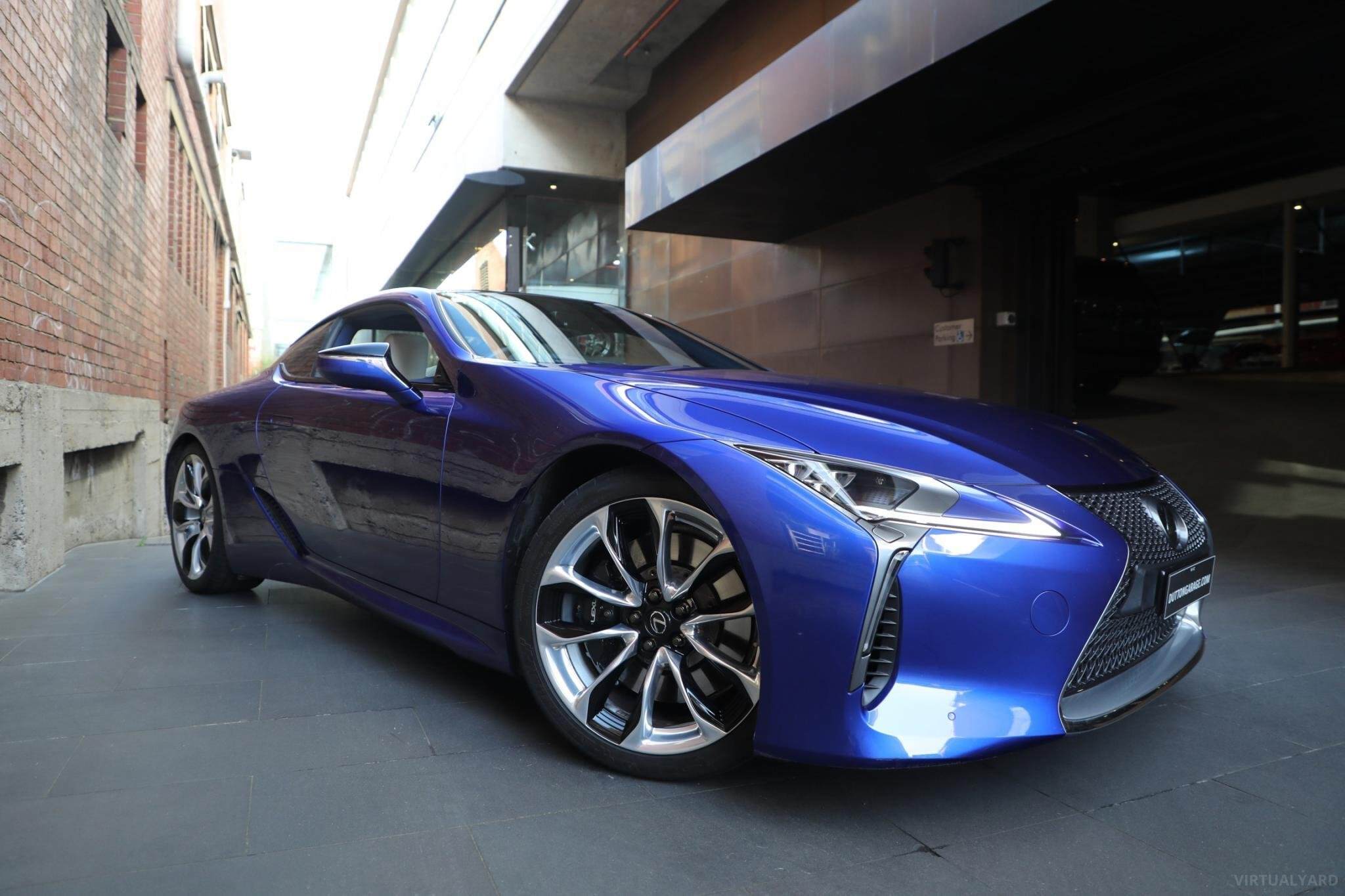 2018 Lexus LC URZ100R LC500 Morphic Blue Coupe 2dr Spts Auto 10sp, 5.0i 