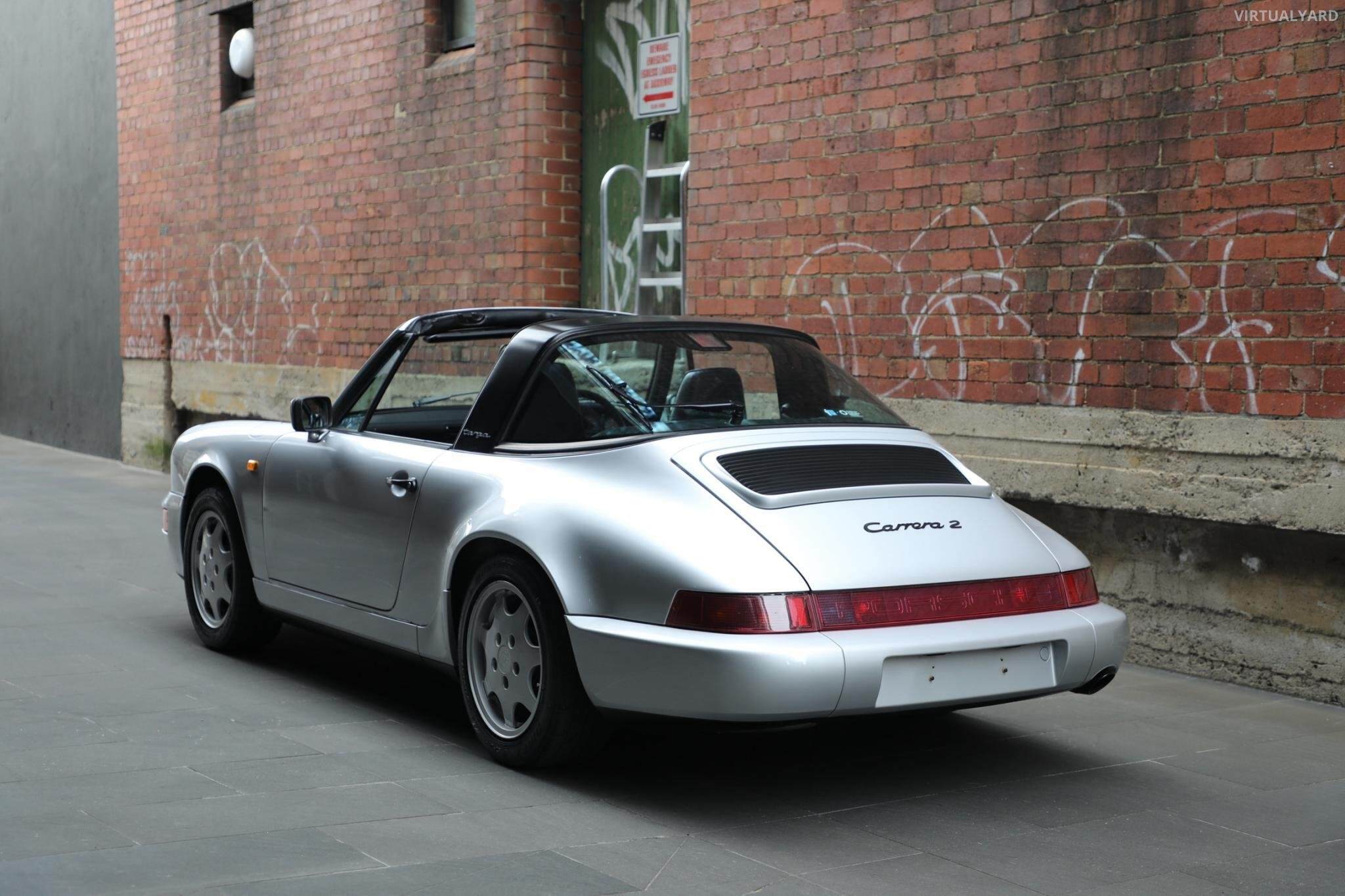 1989 Porsche 911 964 Carrera 2 Cabriolet Convertible Manual 