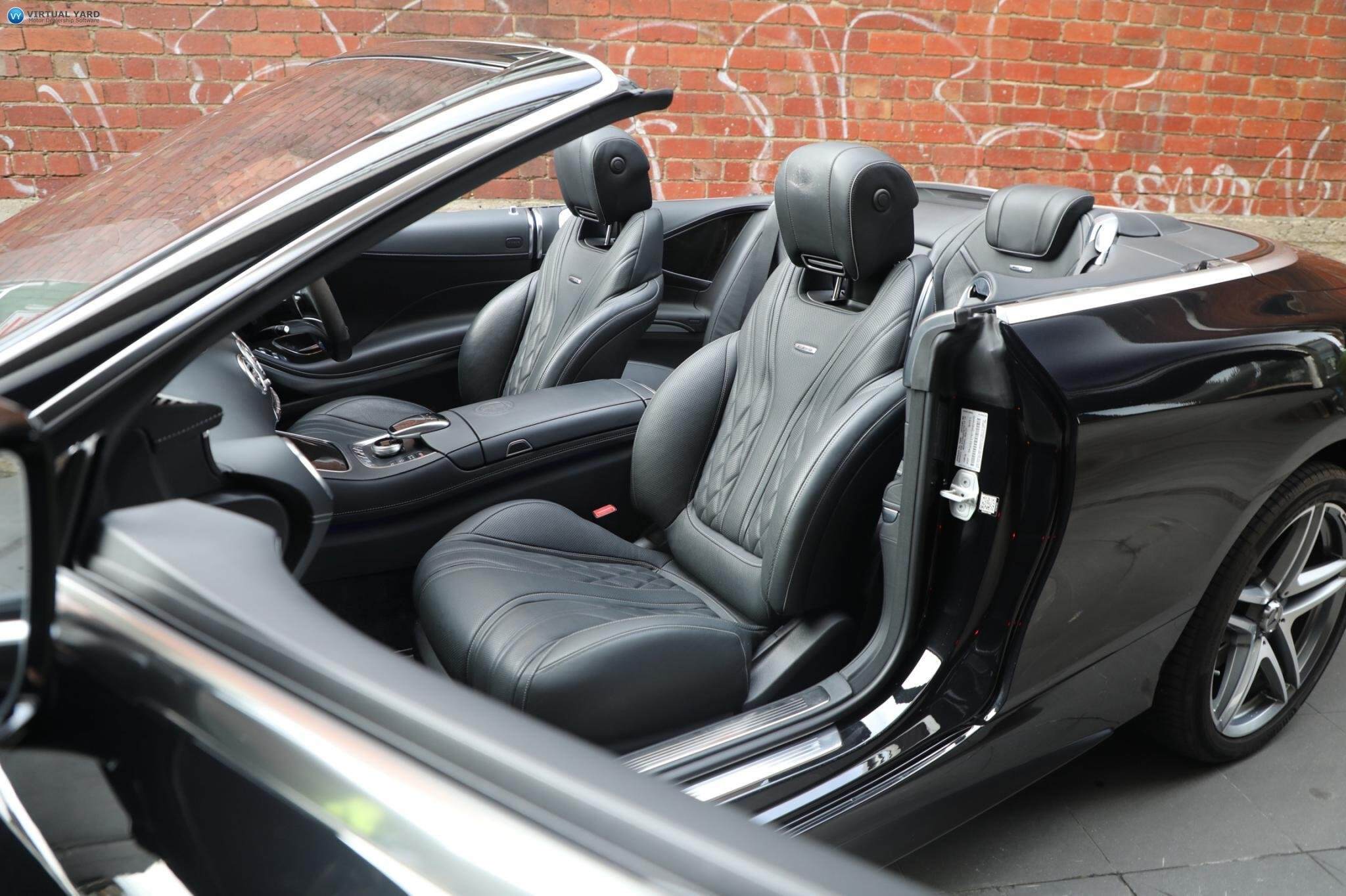 2016 Mercedes-Benz S-Class A217 S63 AMG Cabriolet 2dr SPEEDSHIFT MCT 7sp 5.5TT 