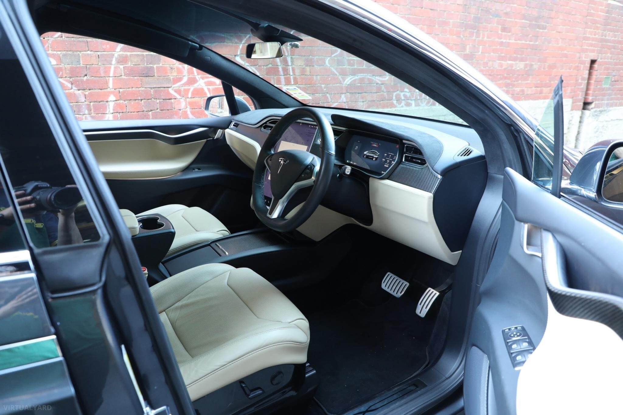 2017 Tesla Model X P100D Wagon 5dr Reduction Gear 1sp AWD AC375kW 