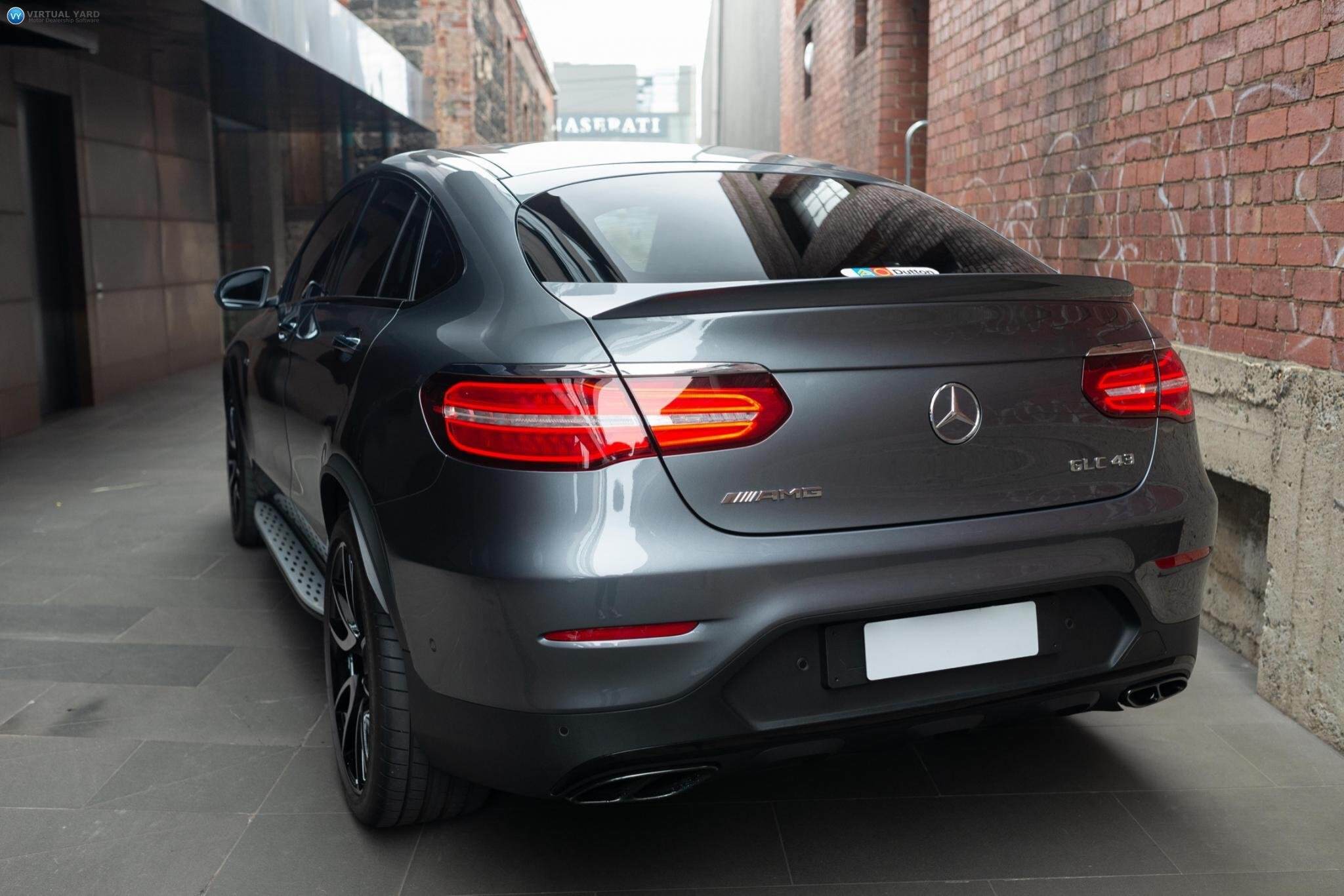 2019 Mercedes-Benz GLC-Class C253 GLC43 AMG Coupe 5dr 9G-TRONIC 9sp 4MATIC 3.0TT 