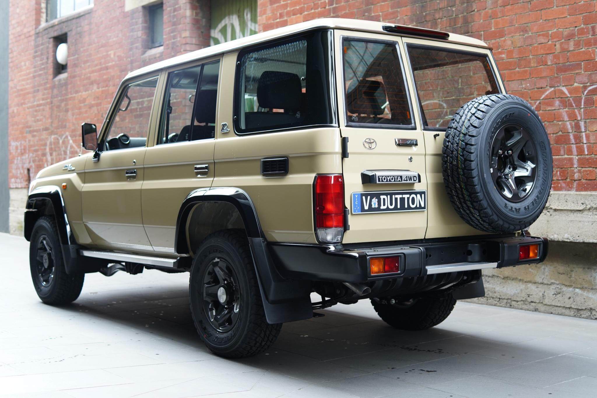2021 Toyota Landcruiser VDJ76R 70th Anniversary Special Edition Wagon 5dr Man 5sp, 4x4 4.5DT 