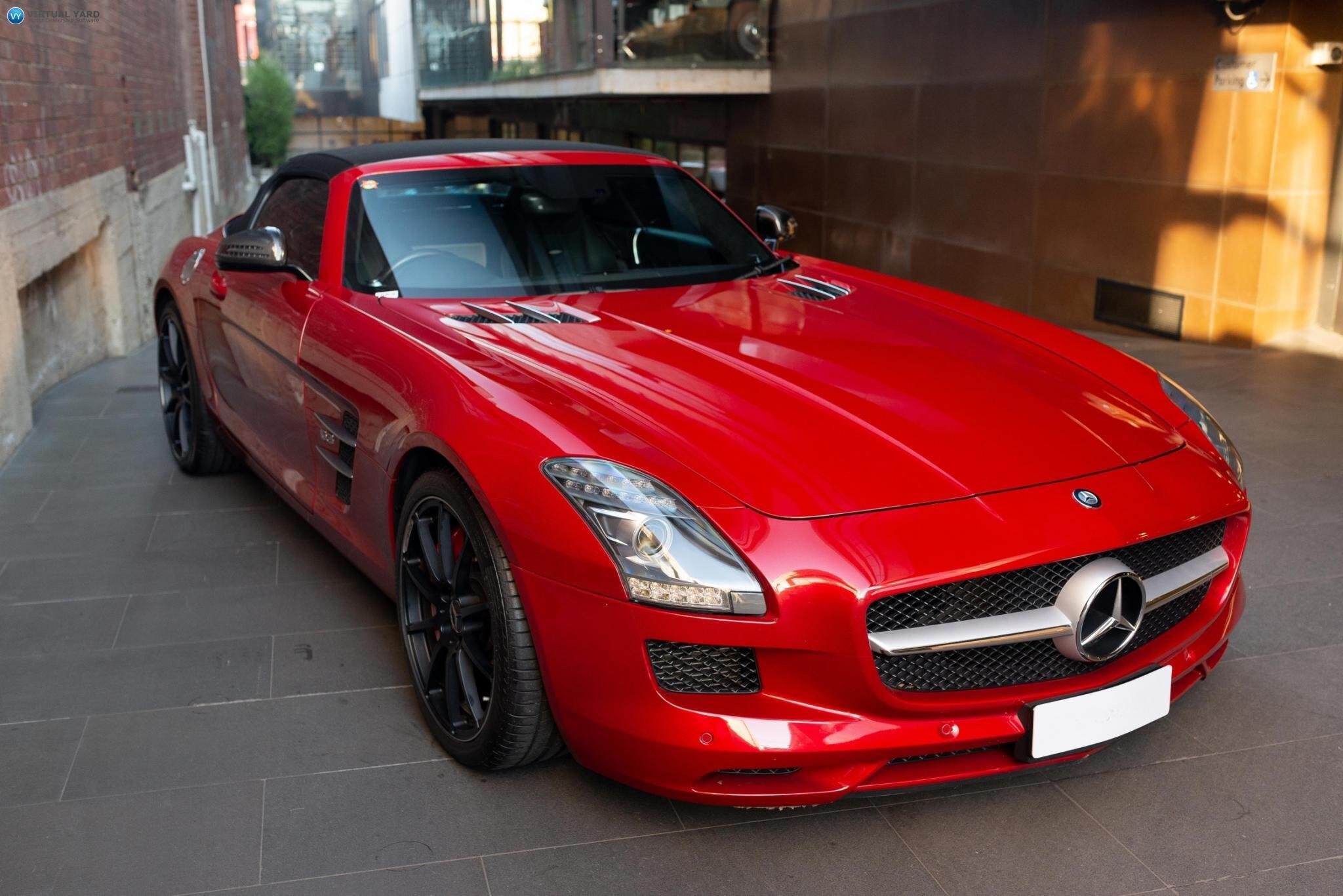 2011 Mercedes-Benz SLS R197 AMG Roadster 2dr SPEEDSHIFT DCT 7sp 6.3i 