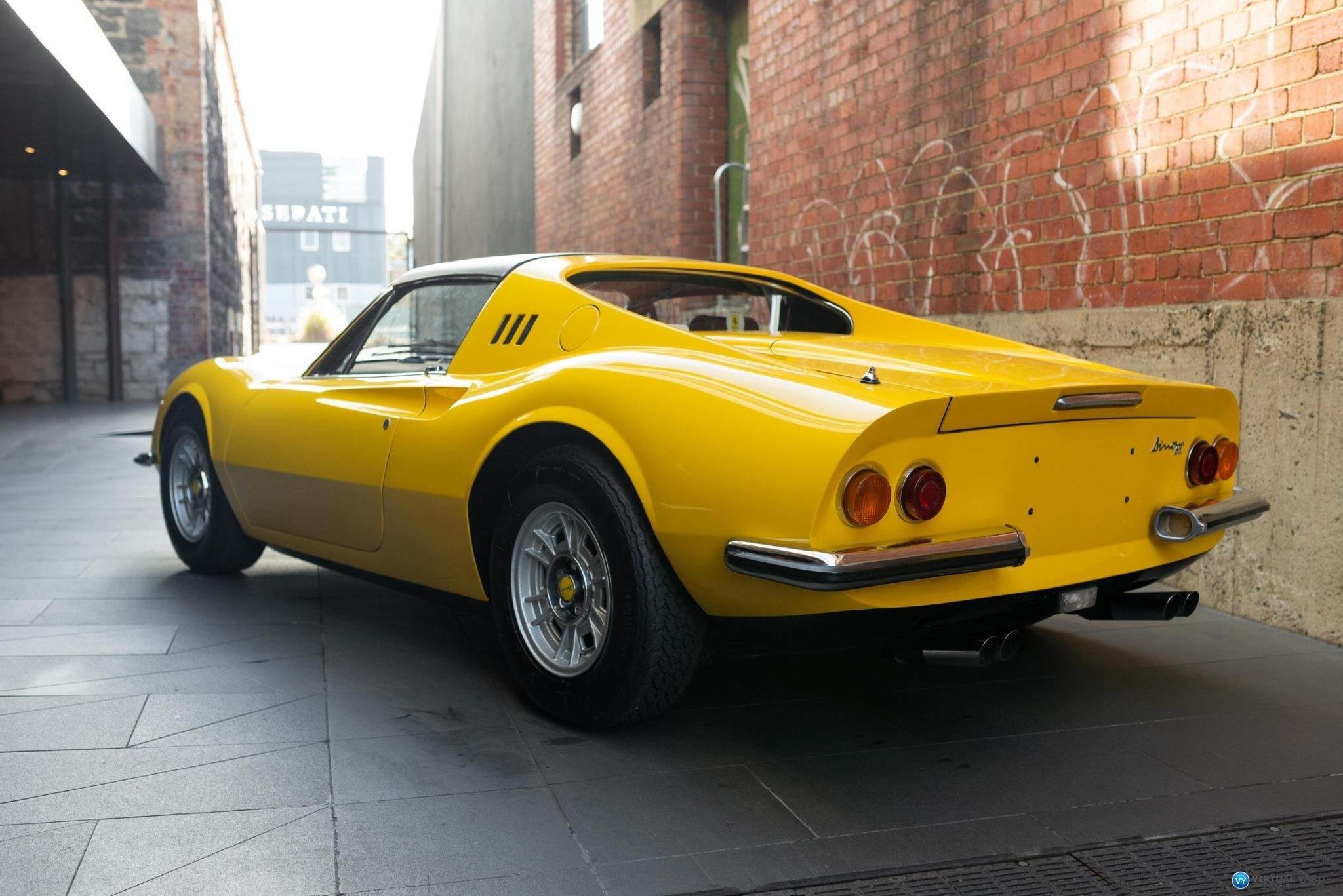 1973 Ferrari Dino 246 GTS Targa 2dr Man 5sp 2.4 